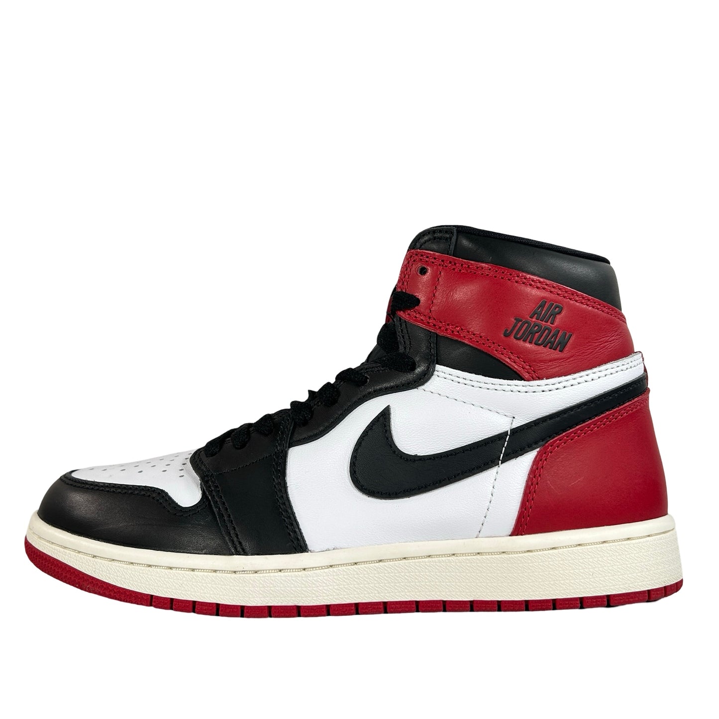 DZ5485 106 Air Jordan 1 High OG Black Toe Reimagined [USED] - 8.5 M (Used)