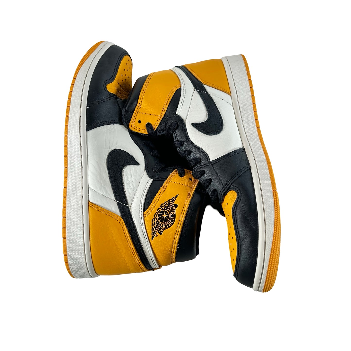 555088 711 Jordan 1 Retro High OG Yellow Toe [USED] - 10.5 M (Used8)