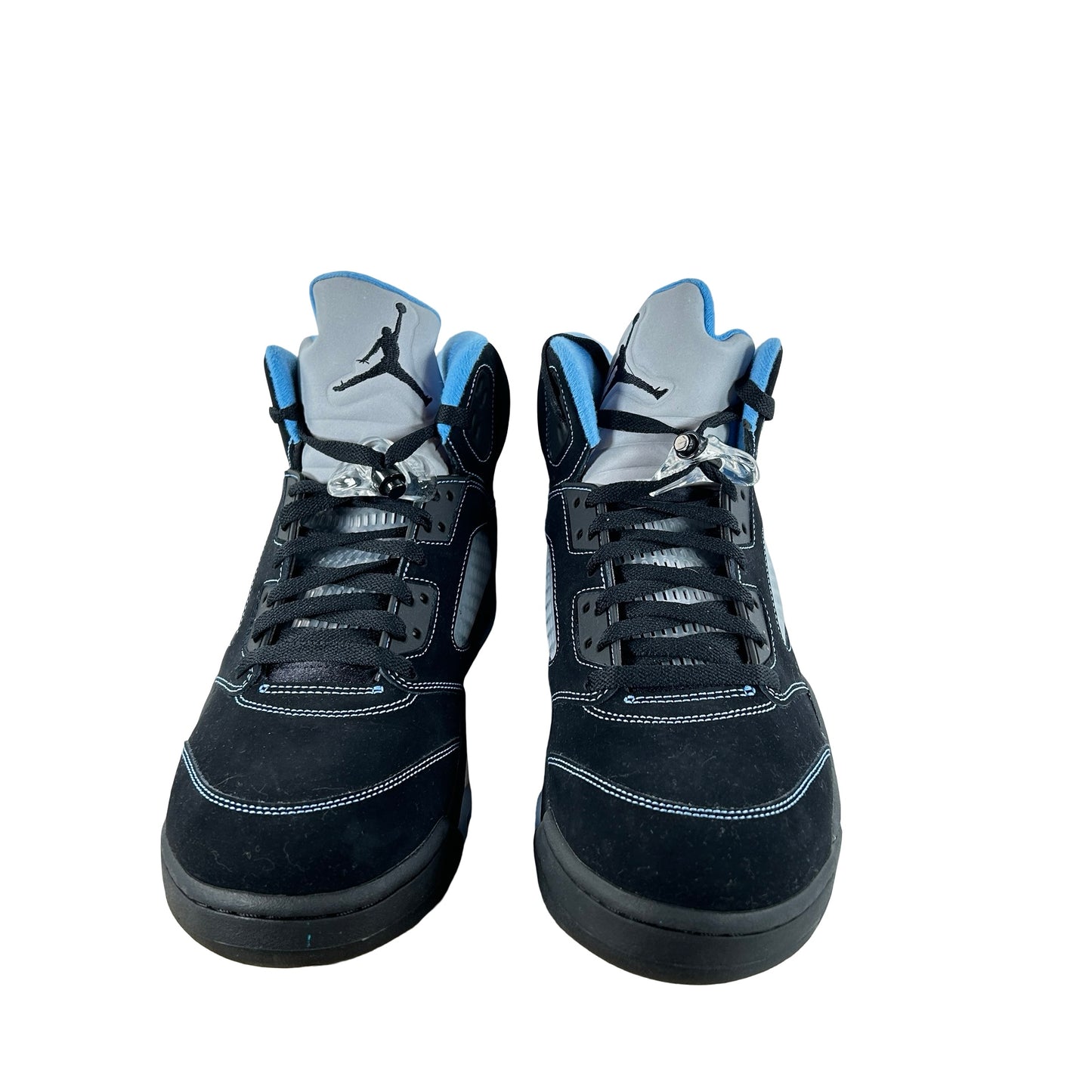 DD0587 008 Jordan 5 Retro Black University Blue (2026) [USED] - 12 M (Used2)