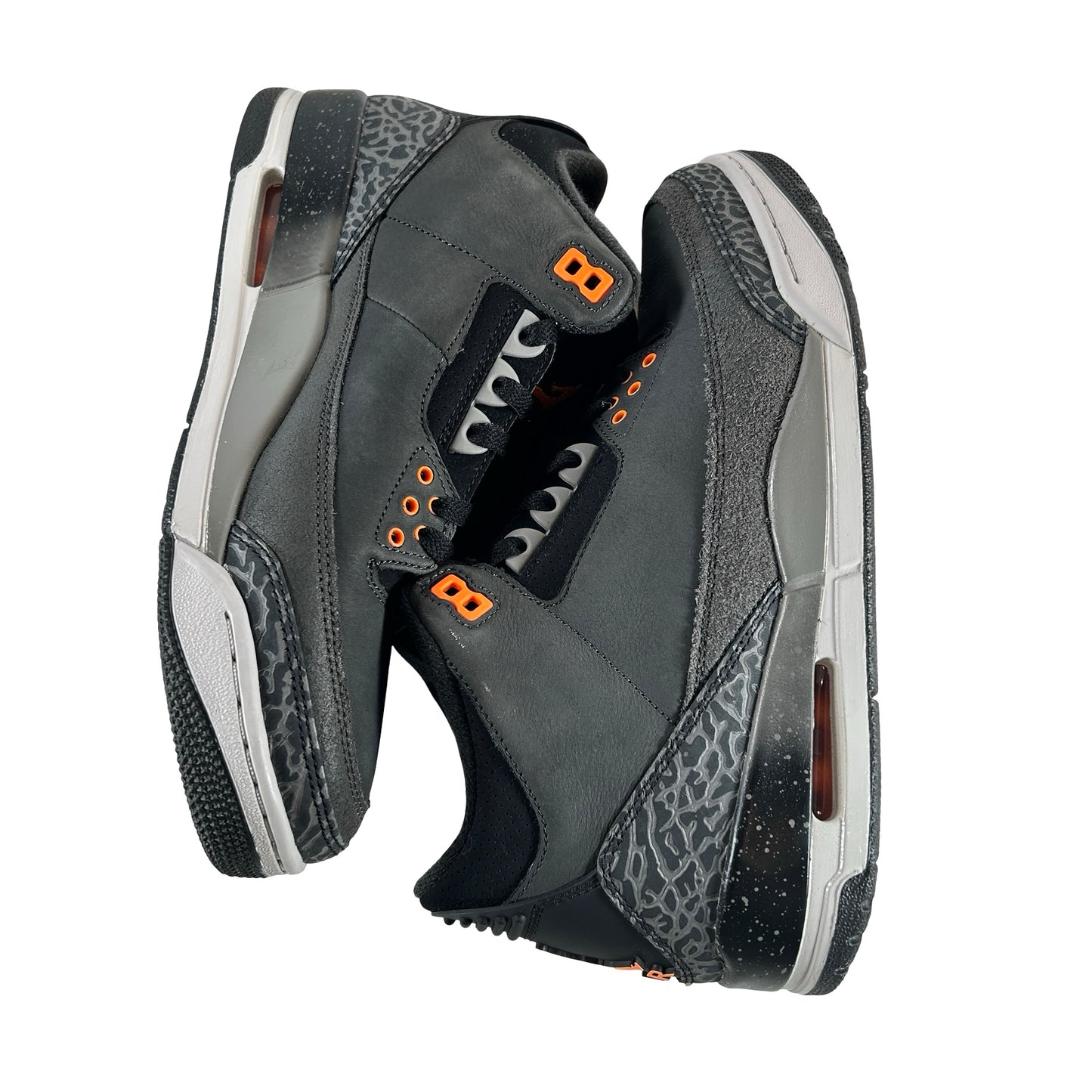 CT8532 080 Jordan 3 Retro Fear Pack (2023) [USED] - 9 M (Used4)