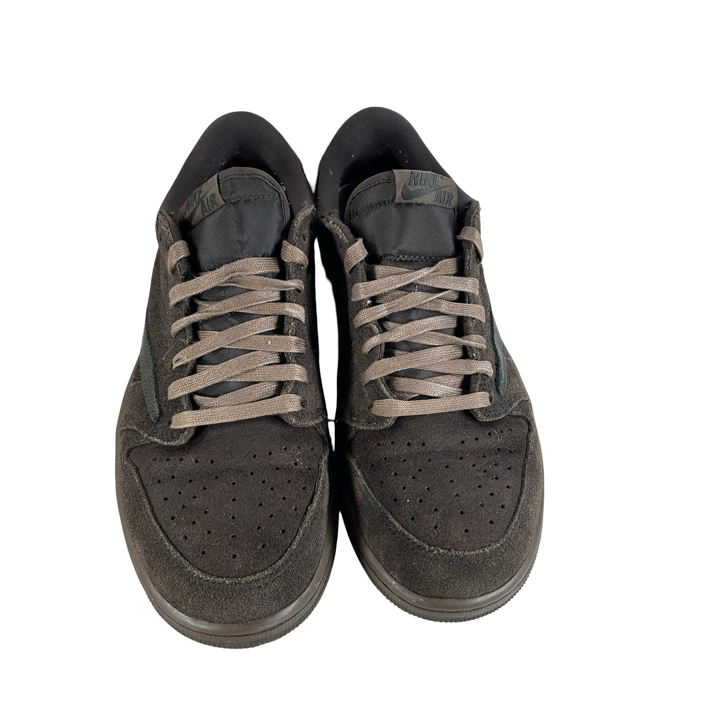 DM7866 202 Jordan 1 Retro Low OG SP Travis Scott Velvet Brown [USED] - 9 M (Used5)