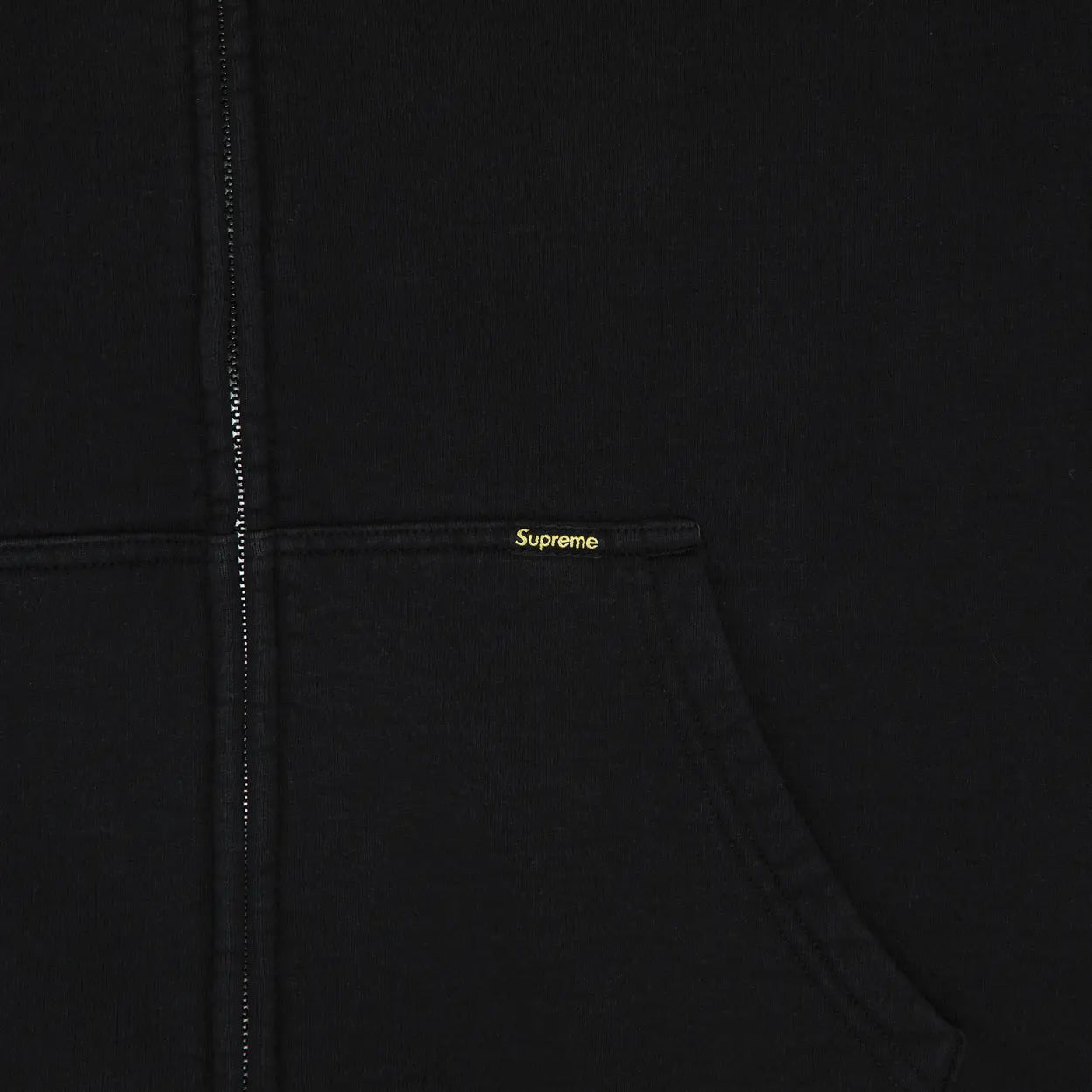 Supreme Reversible Work Zip Up Hooded Sweatshirt Black [USED] - L (Used)