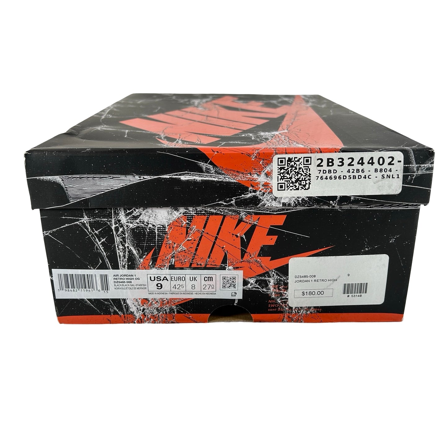 DZ5485 008 Jordan 1 Retro High OG Shattered Backboard (2025) [USED] - 9 M (Used)