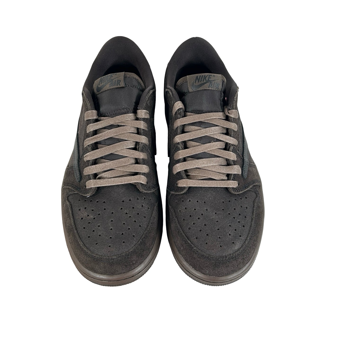 DM7866 202 Jordan 1 Retro Low OG SP Travis Scott Velvet Brown [USED] - 8.5 M (VNDS)