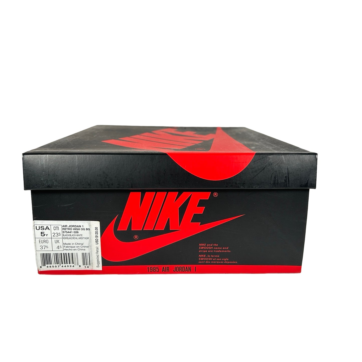 575441 026 Jordan 1 Retro Top 3 (GS) [USED] - 5 Y (Used)