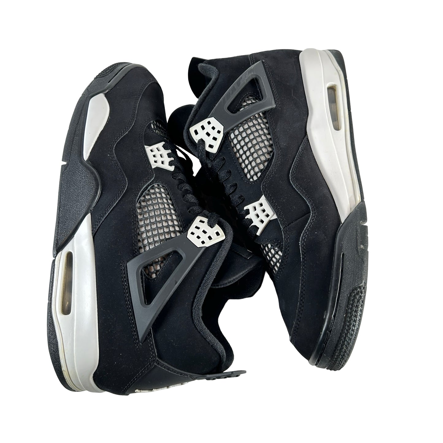 FQ8138 001  Jordan 4 Retro White Thunder [USED] - 11.5 M (Used) (Replace Box)