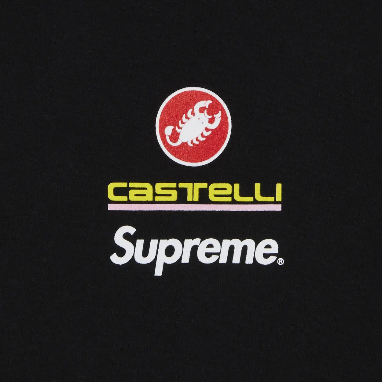Supreme SpongeBob/Castelli Racing L/S Tee Black