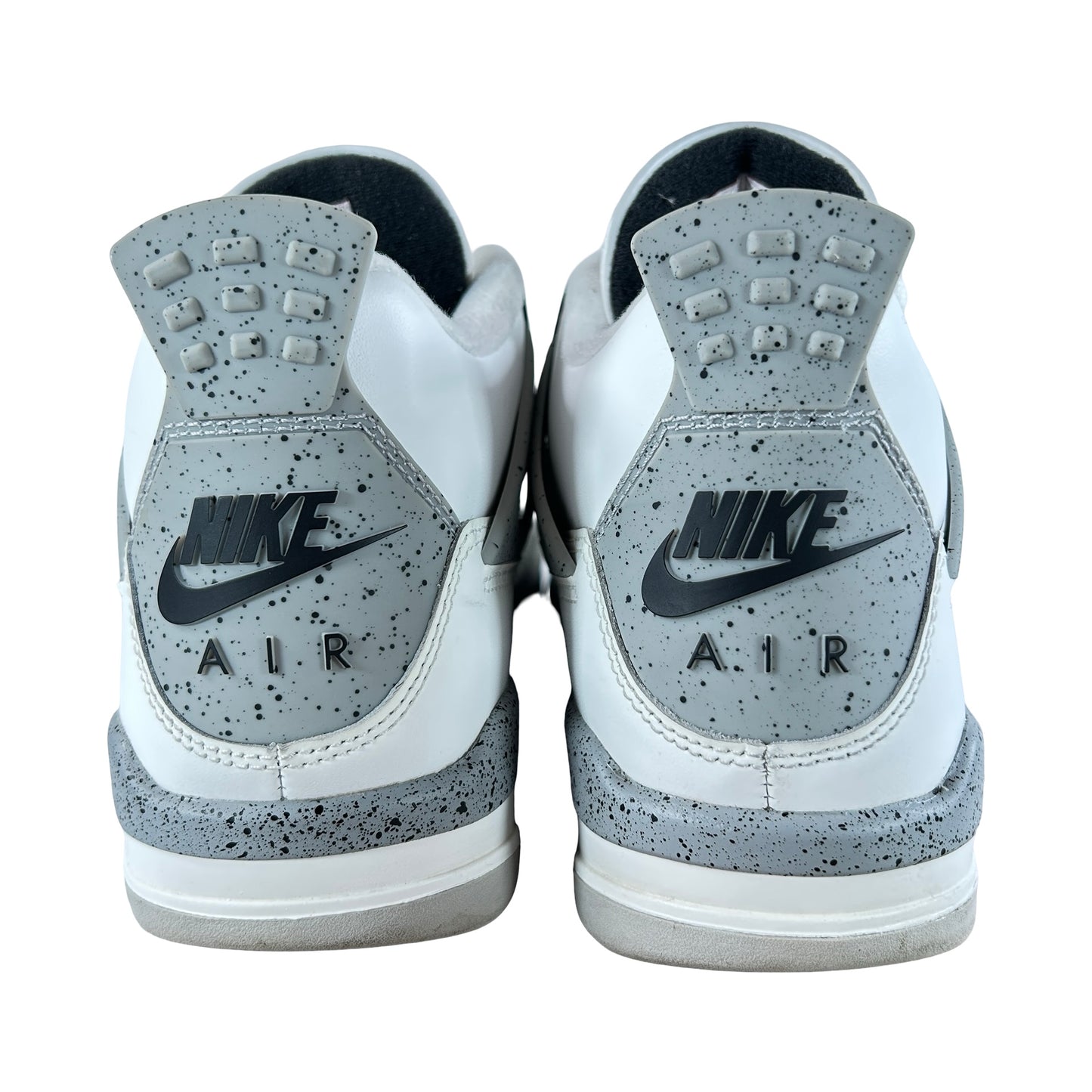 IB4171 100 Jordan 4 Retro White Cement (2025) (GS) [USED] - 5 Y (Used) (No Box)