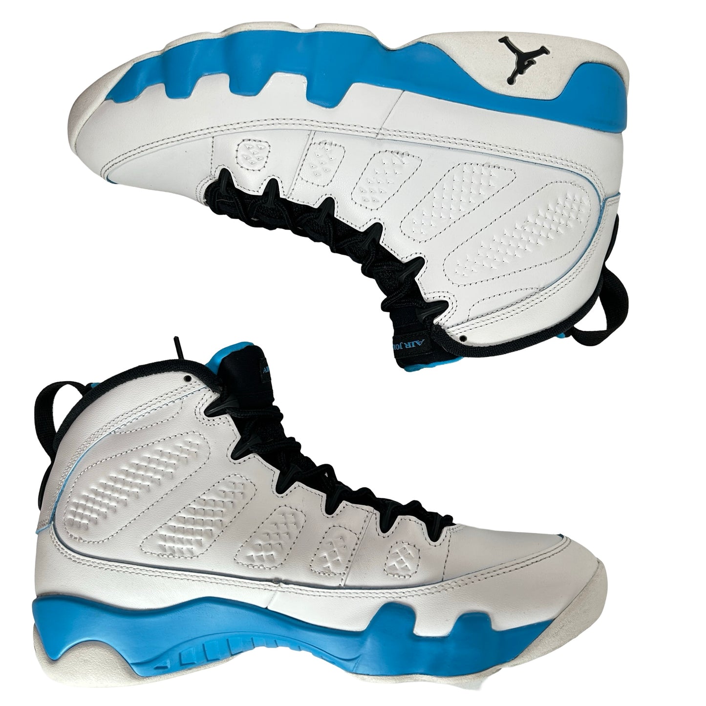 FQ8992 101 Jordan 9 Retro Powder Blue (2024) [USED] - 9 M (Used4)