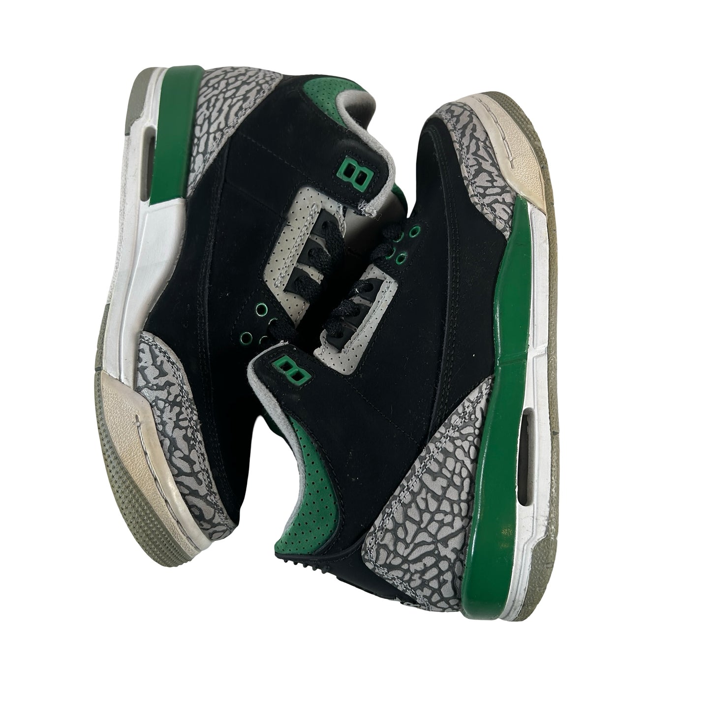 398614 030 Jordan 3 Retro Pine Green (GS) [USED] - 4.5 Y (Used) (No Box)