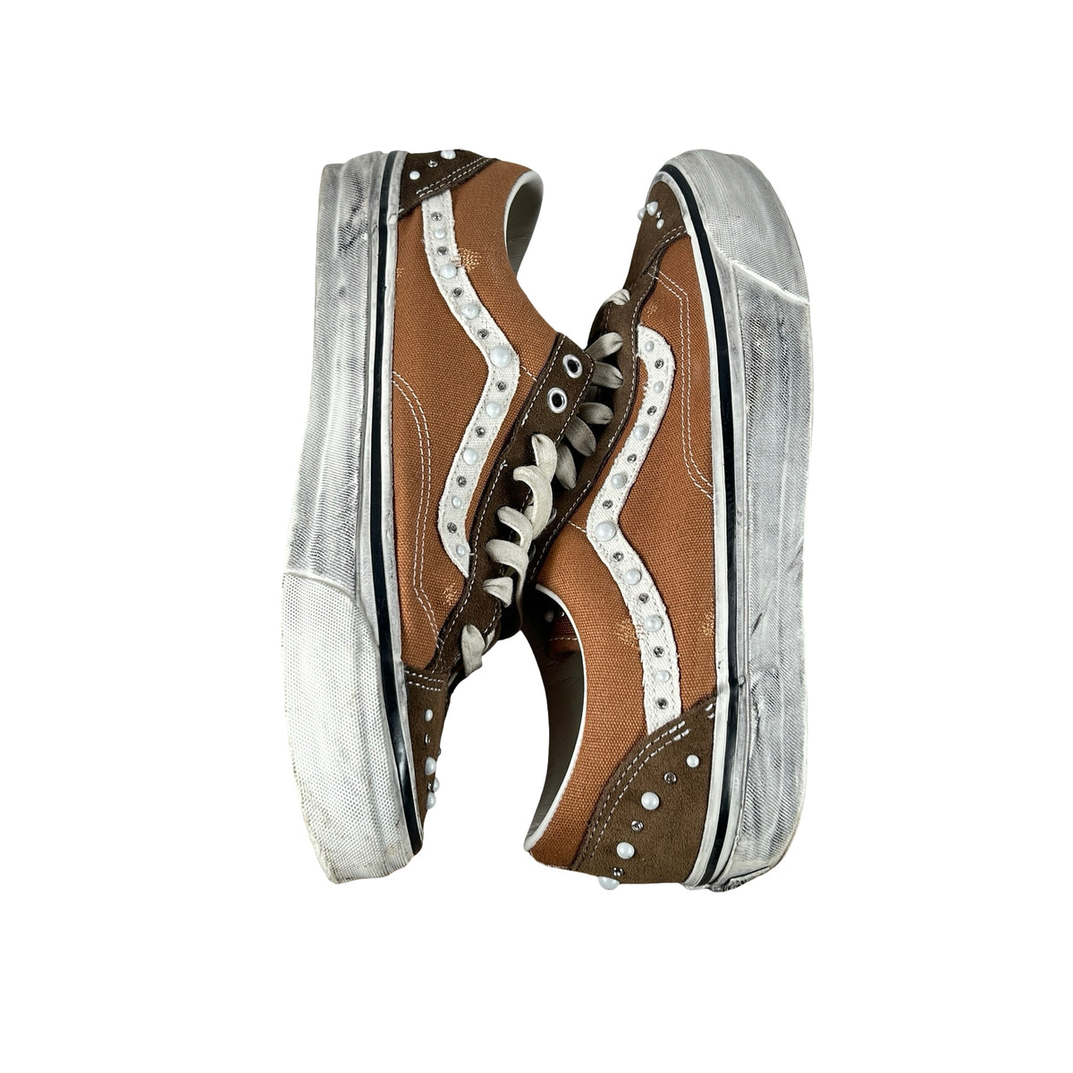 VN000E8VFST Vans LX Old Skool 36 Pearlized Pack Vintage Cocoa Brown [USED] - 11 M (Used)