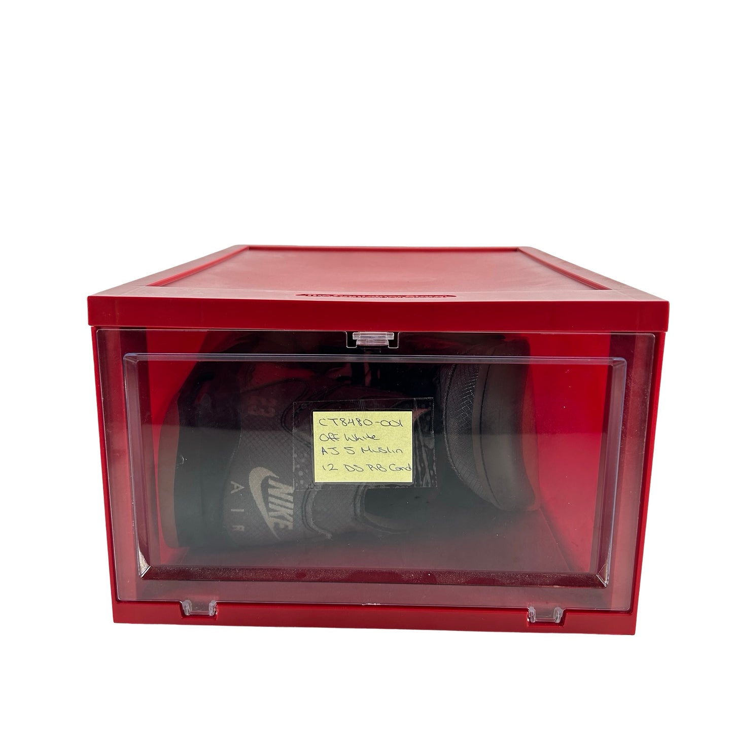 CT8480 001 Jordan 5 Off-White Black [CONDITIONAL] - 12 M (Scuff on right toe box) (Replace Box)