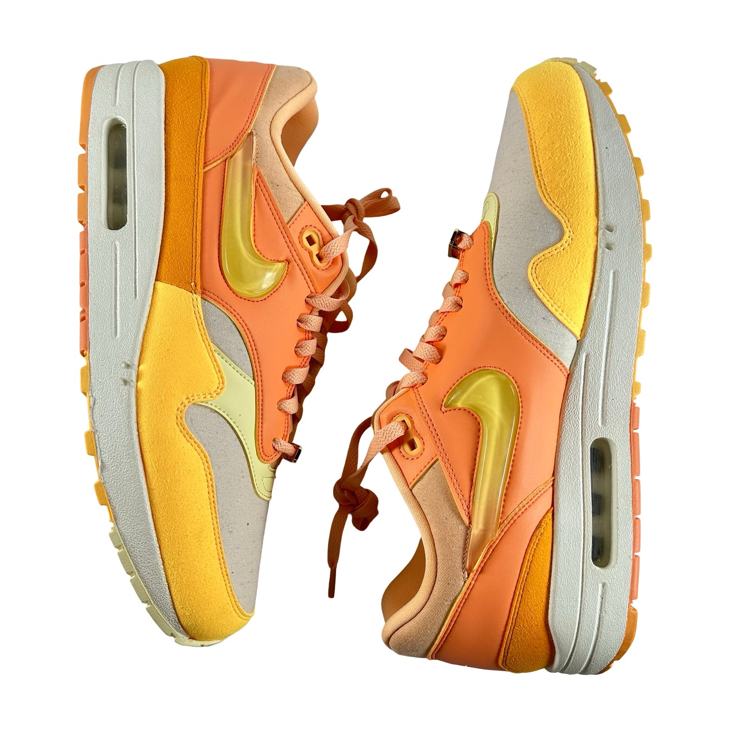 FD6955 800 Nike Air Max 1 Puerto Rico Orange Frost [CONDITIONAL] - 11.5 M (Marks on Right Shoe)