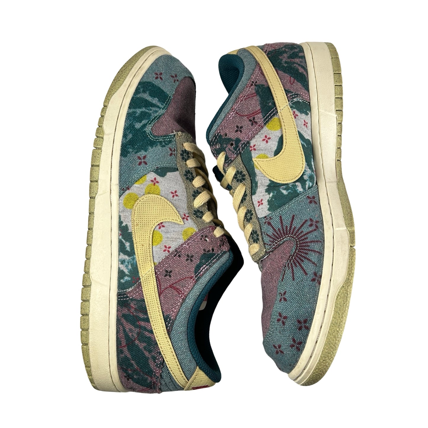 CZ9747 900 Nike Dunk Low Community Garden [USED] - 10.5 M (Used) (No Box)