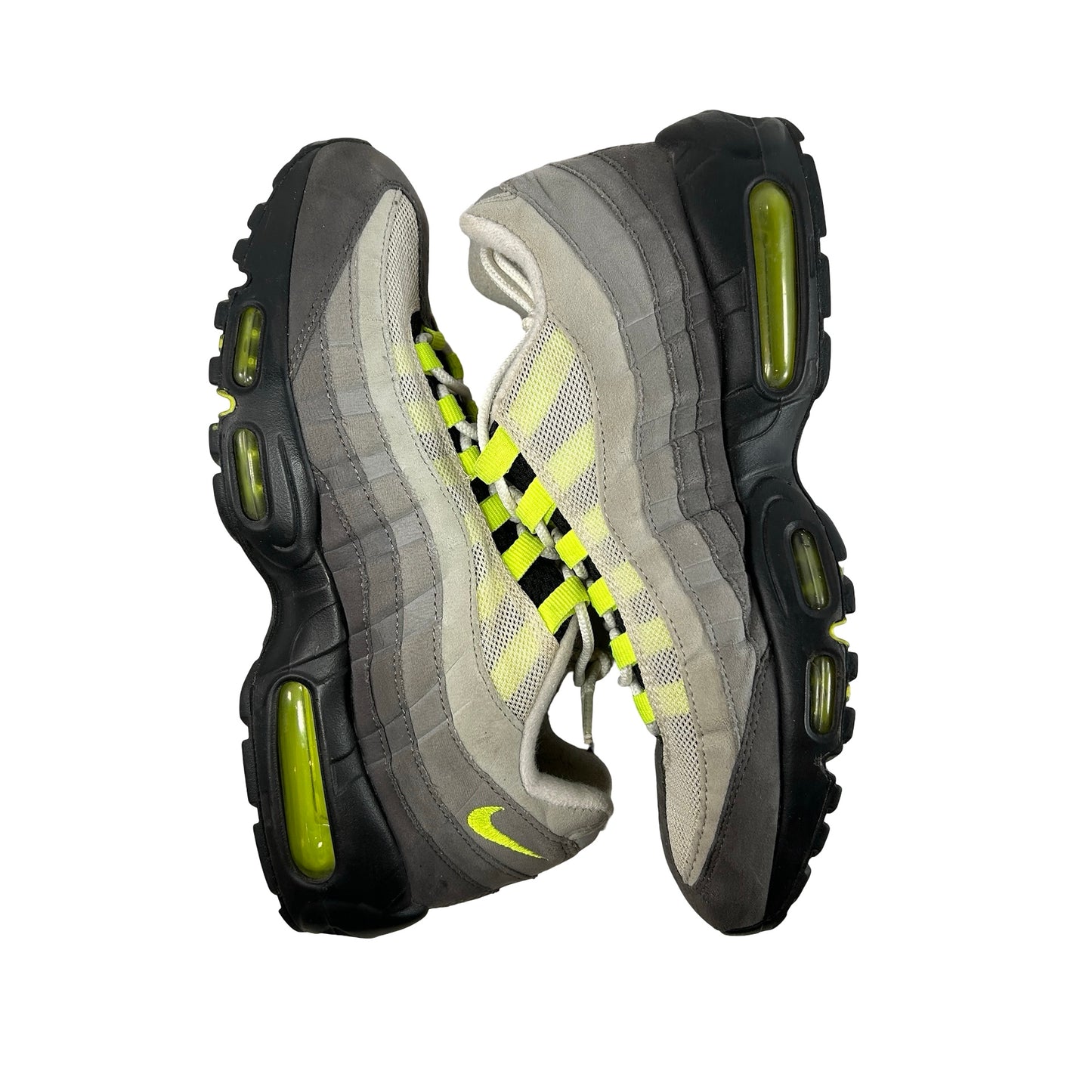 554970 071 Nike Air Max 95 OG Neon (2015) [USED] - 8.5 M (Used) (No Box)
