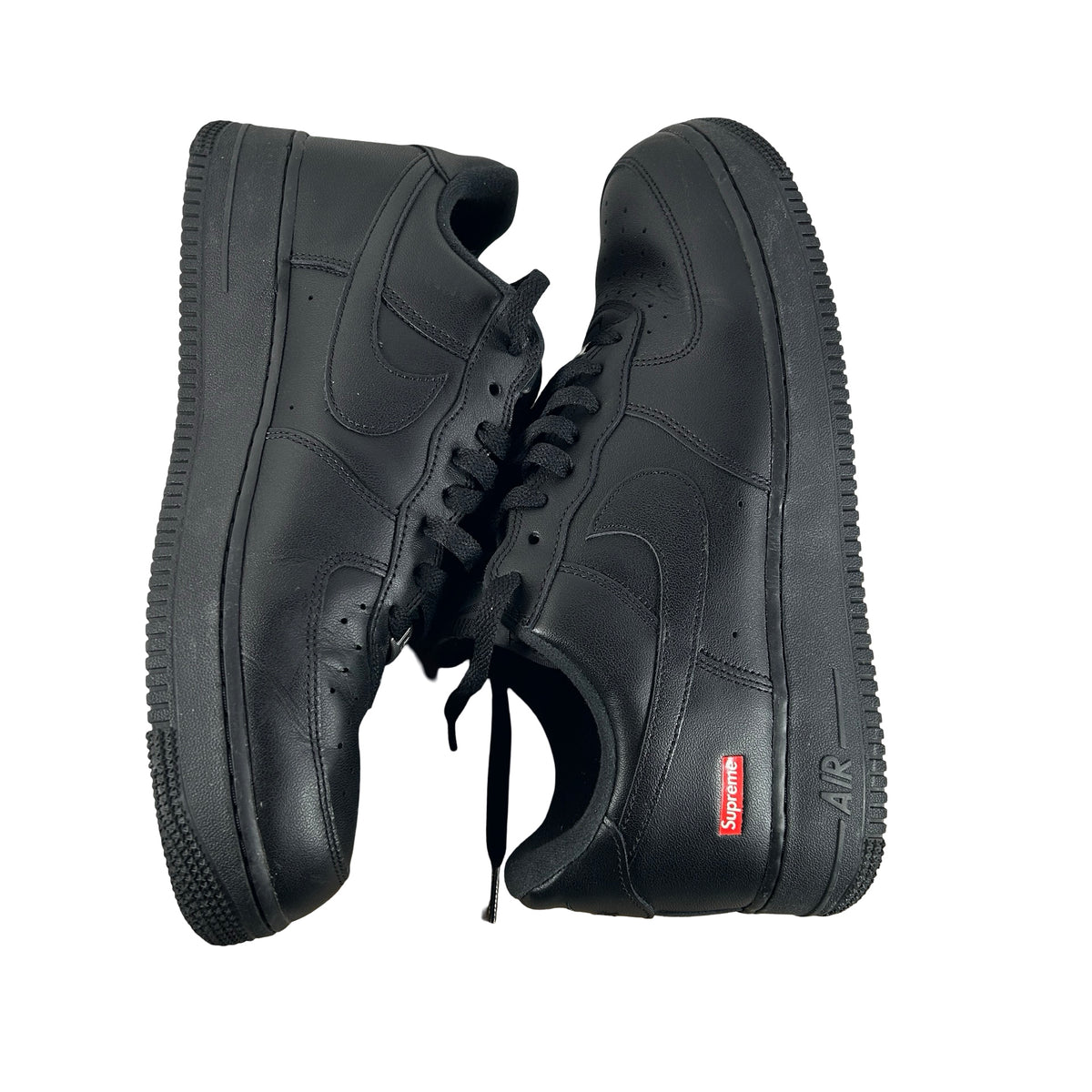 CU9225 001 Air Force 1 Low Supreme Black [USED] - 11 M (Used4)