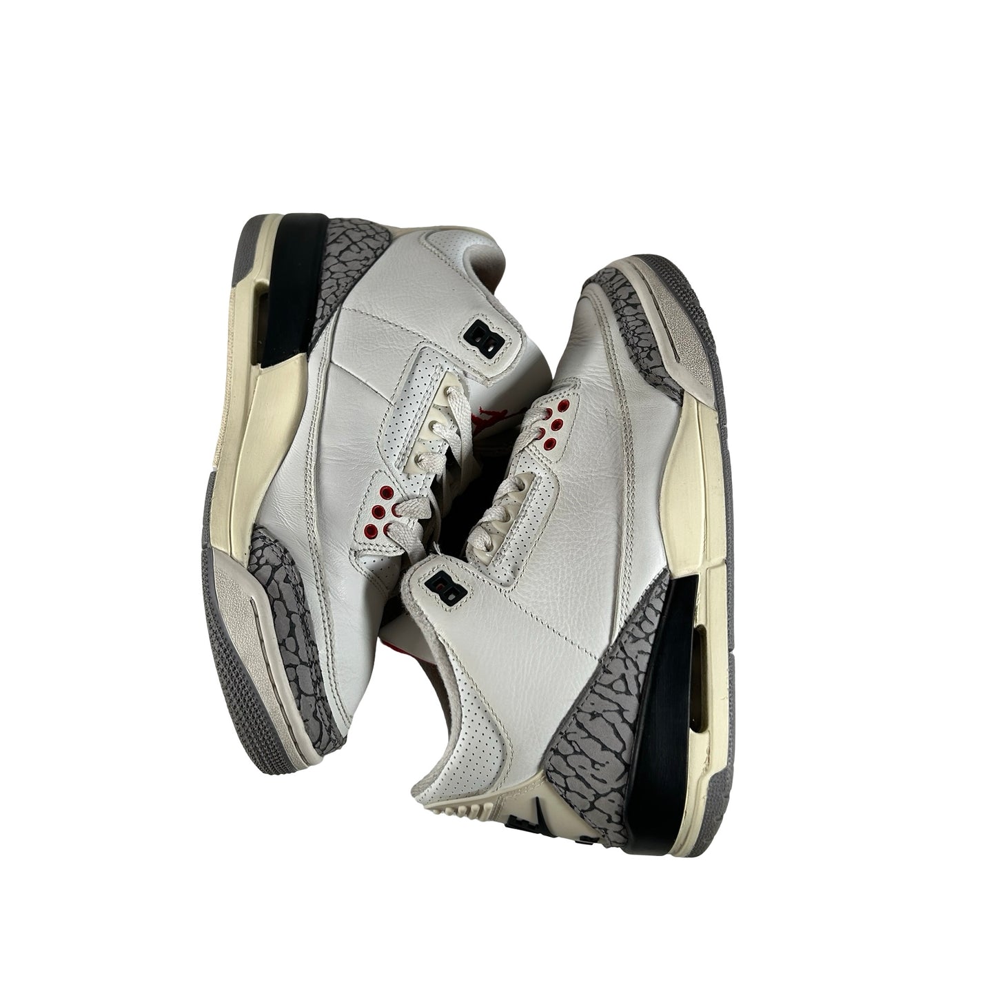 DN3707 100 Jordan 3 Retro White Cement Reimagined [USED] - 5.5 M (Used) (No Box)