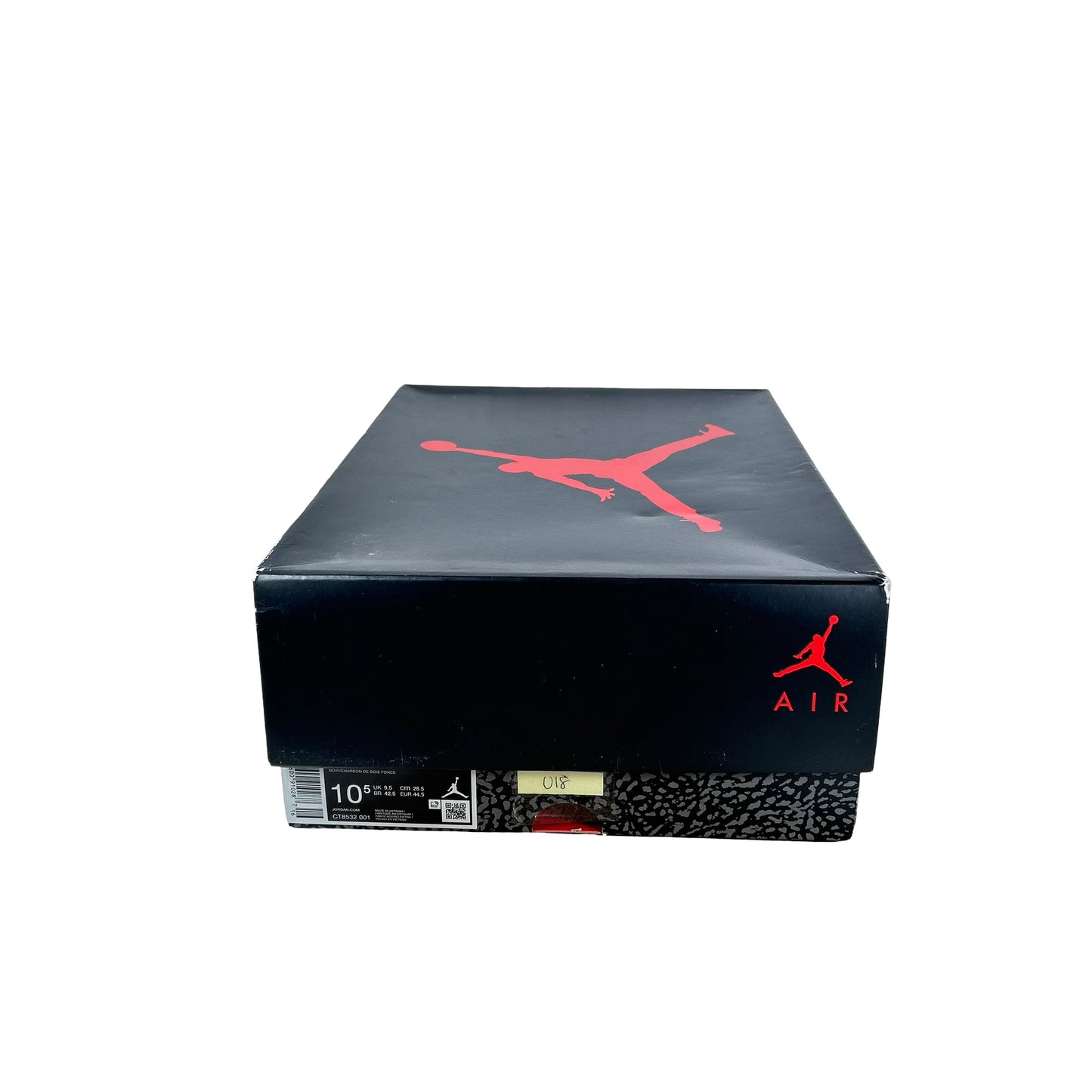 CT8532 001 Jordan 3 Retro Black Cat (2025) [USED] - 10.5 M (Used18)