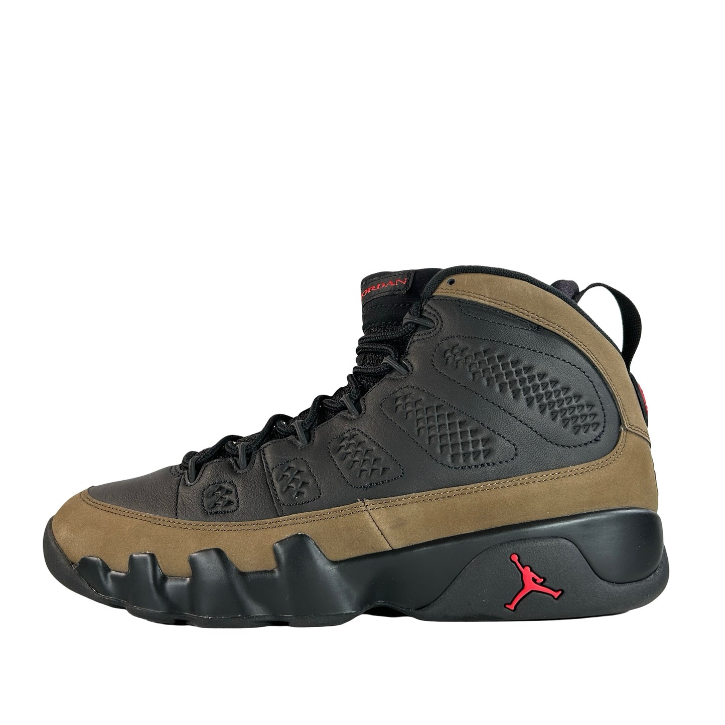 HV4794 030 Air Jordan 9 Retro Olive (2024) [USED] - 10 M (Used4)