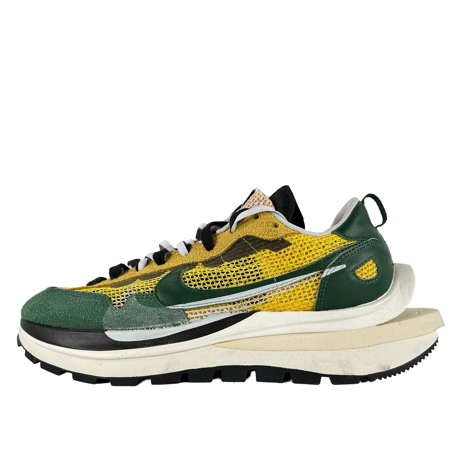 CV1363 700 Nike Vaporwaffle sacai Tour Yellow Stadium Green [USED] - 9.5 M (Used) (No Box)