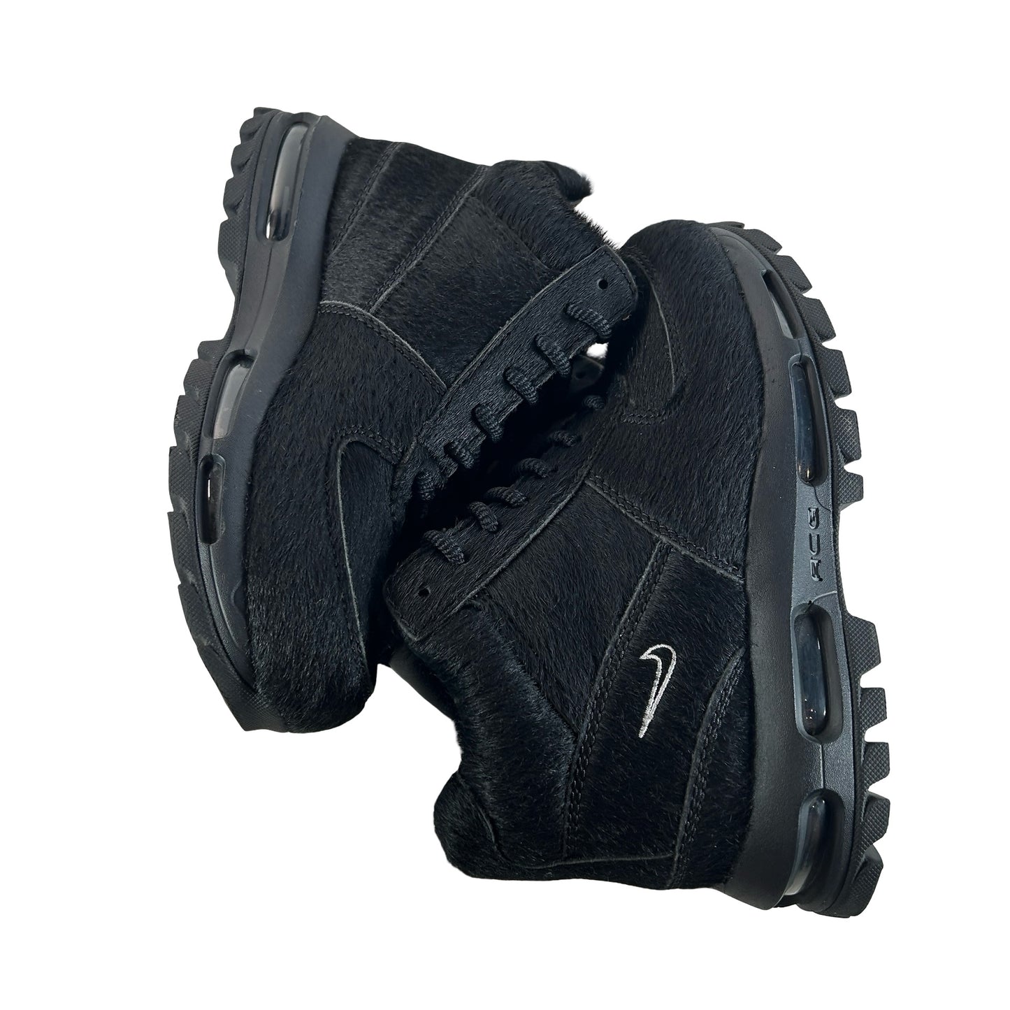 IO4635 001 Nike Air Max Goadome Black Pony Hair [USED] - 5 M (Used) (No Box)