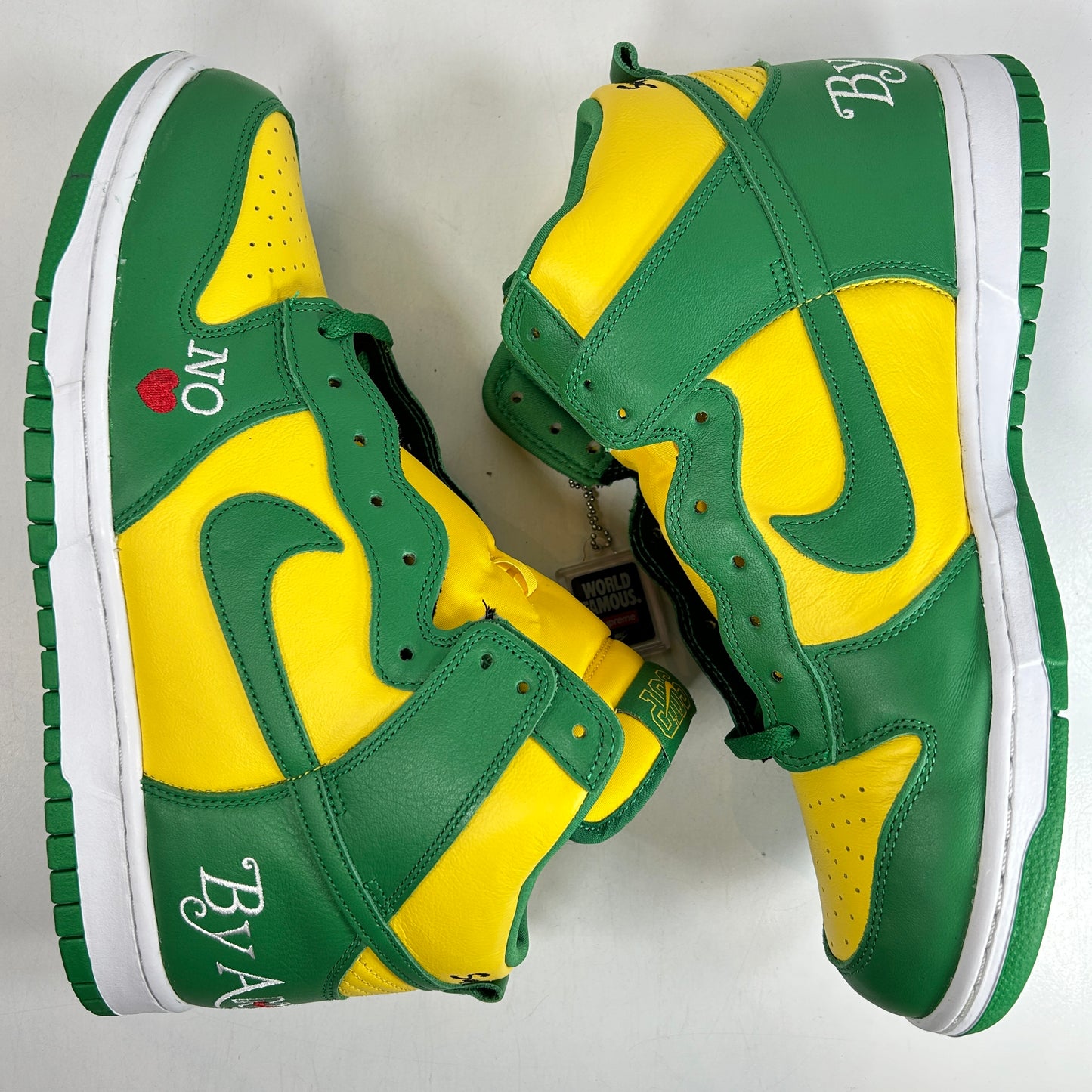 DN3741 700 Nike SB Dunk High Supreme By Any Means Brazil [USED] - 11.5 M (Used2)