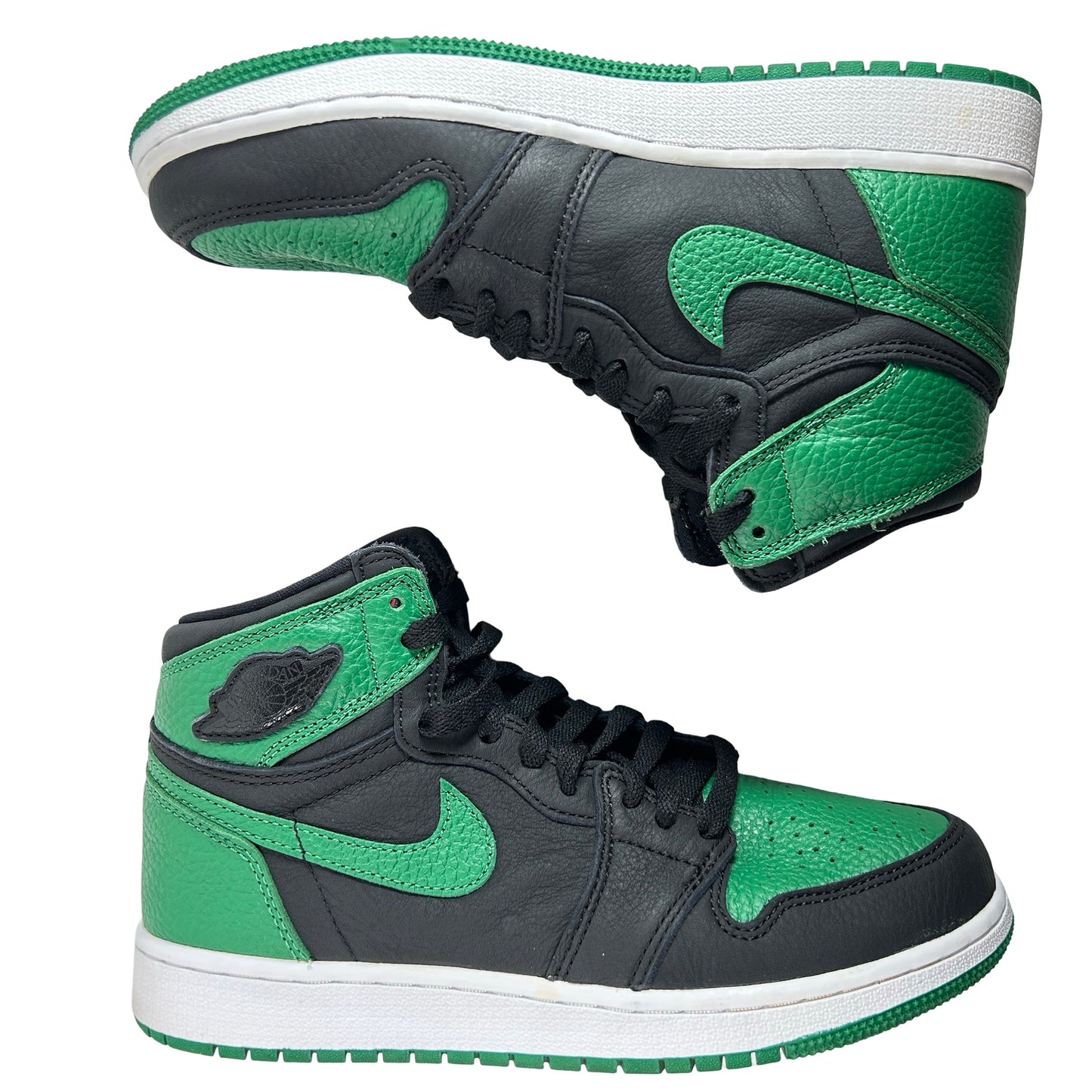 575441 030 Jordan 1 Retro High Pine Green Black (GS) [USED] - 6 Y (Used)