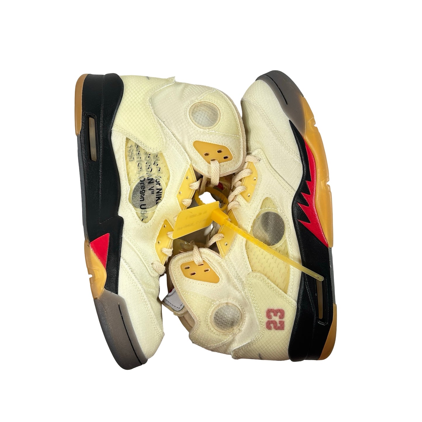 DH8565 100 Jordan 5 Off-White Sail [USED] - 10 M (Used3)
