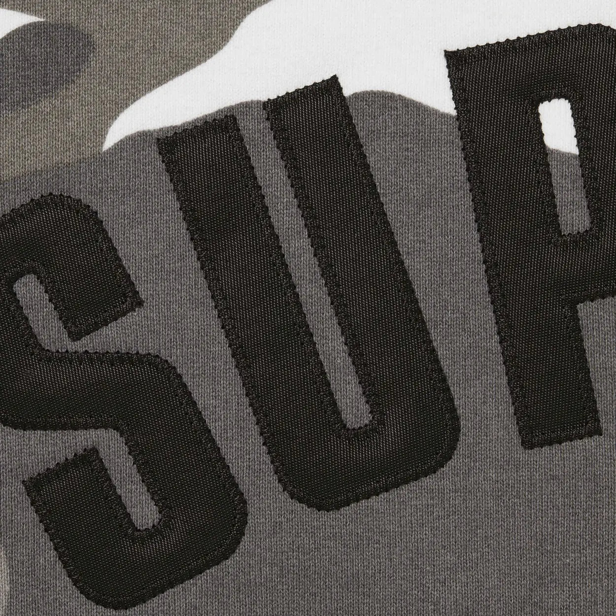 Supreme Arc Thermal Lined Zip Up Hooded Sweatshirt Snow Camo