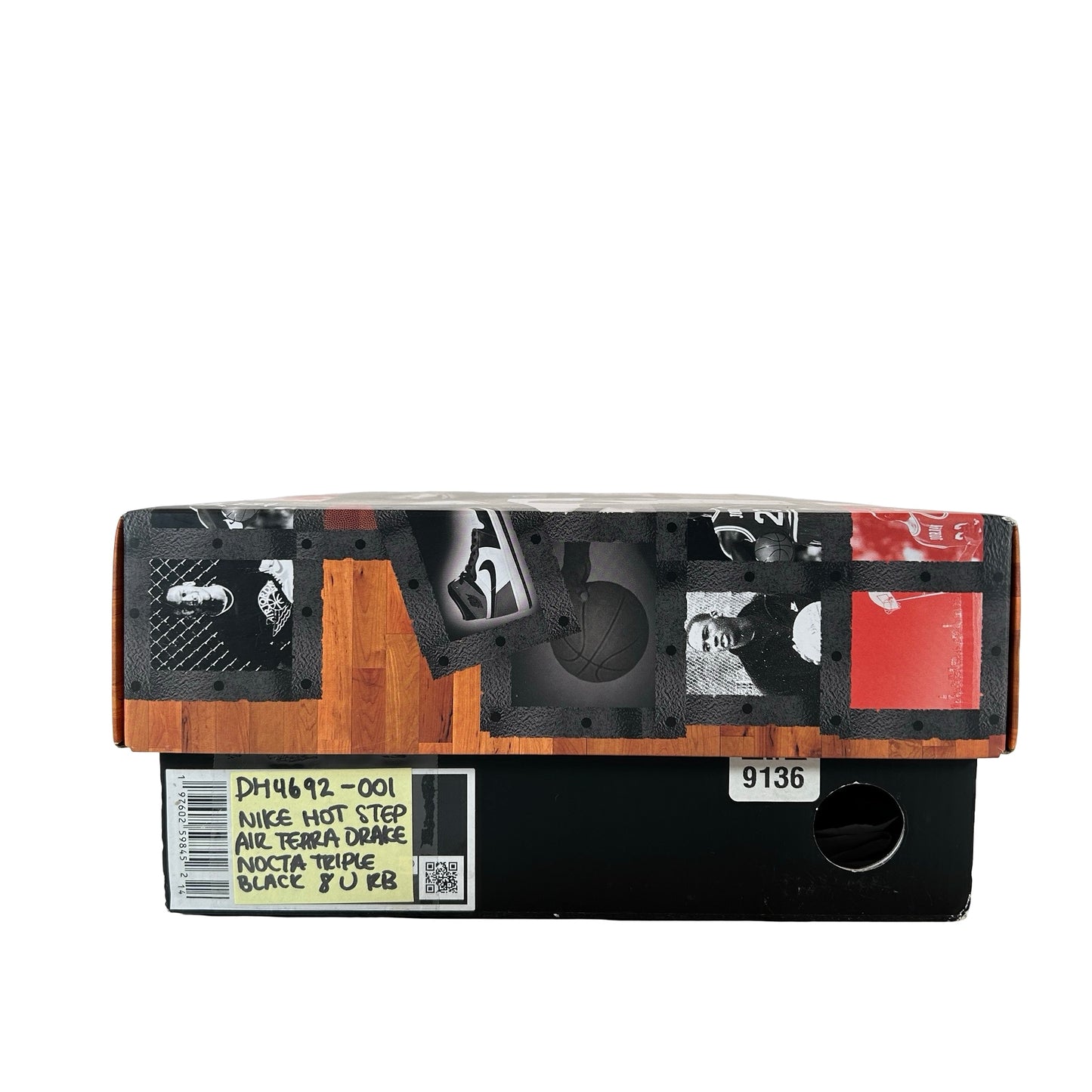 DH4692 001 Nike Hot Step Air Terra Drake NOCTA Triple Black [USED] - 8 M (Used) (Replace Box)