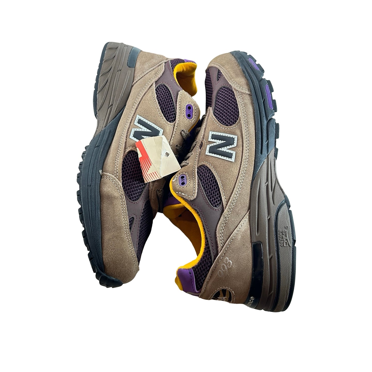 U993MU New Balance 993 MiUSA Mushroom Midnight Violet [USED] - 11 M (Used)