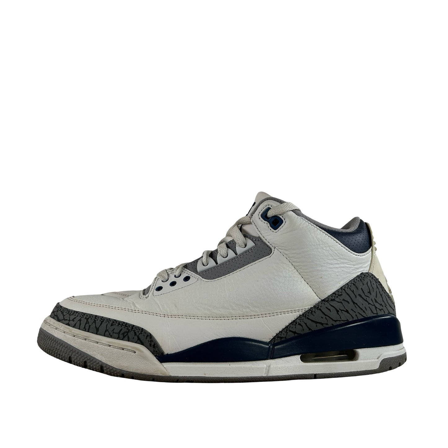 CT8532 140 Jordan 3 Retro Midnight Navy [USED] - 10.5 M (Used) (Replace Box)