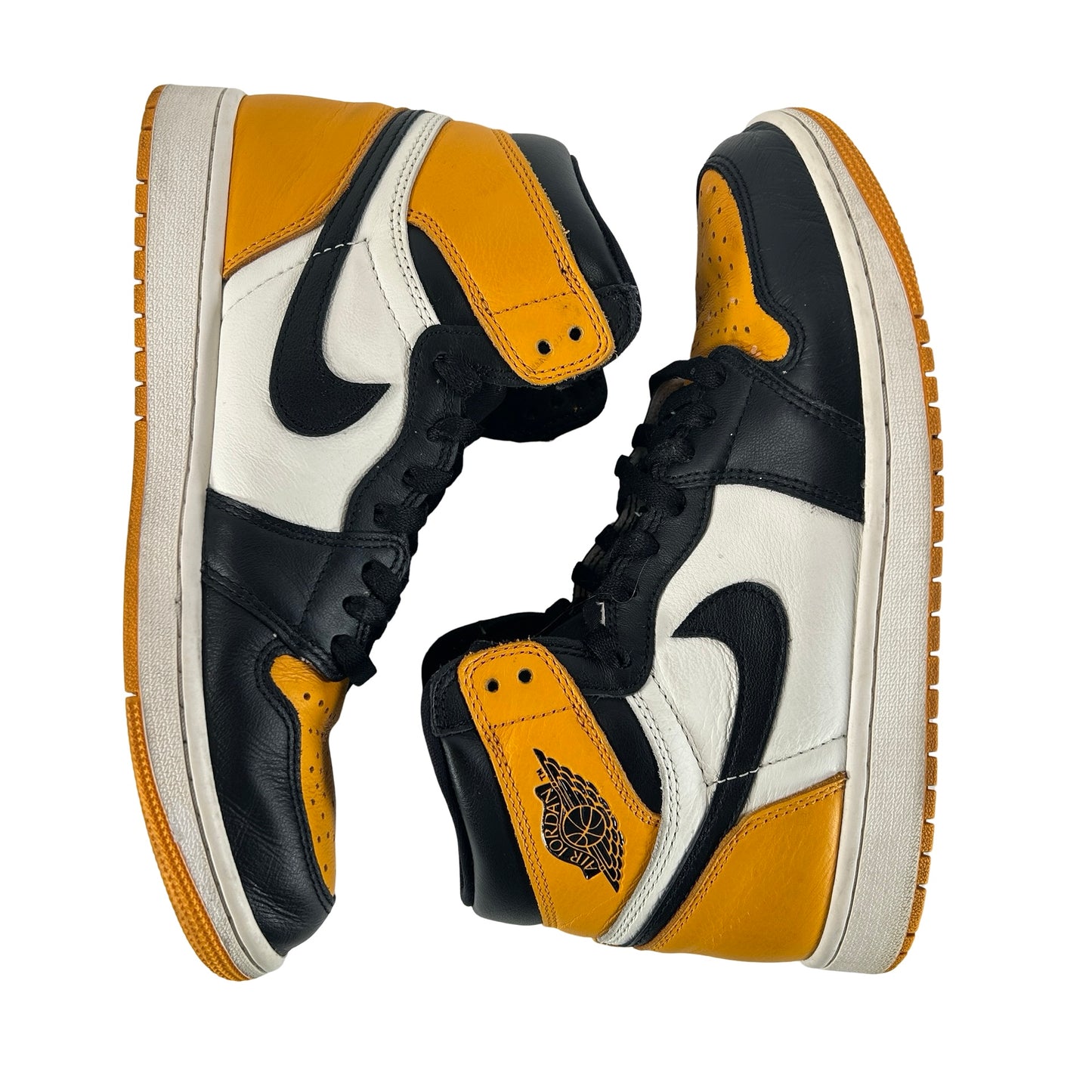 555088 711 Jordan 1 Retro High OG Yellow Toe [USED] - 9 M (Used2)