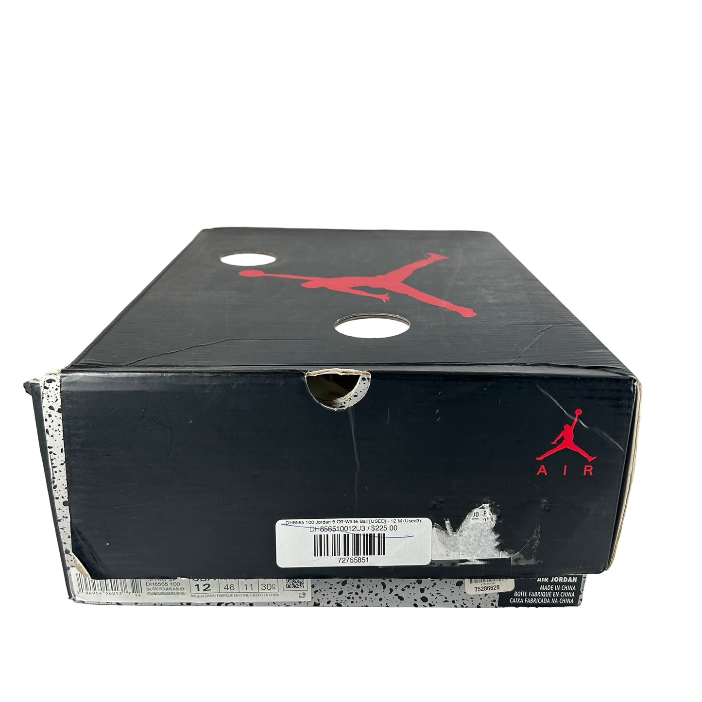 DH8565 100 Jordan 5 Off-Blanco Vela