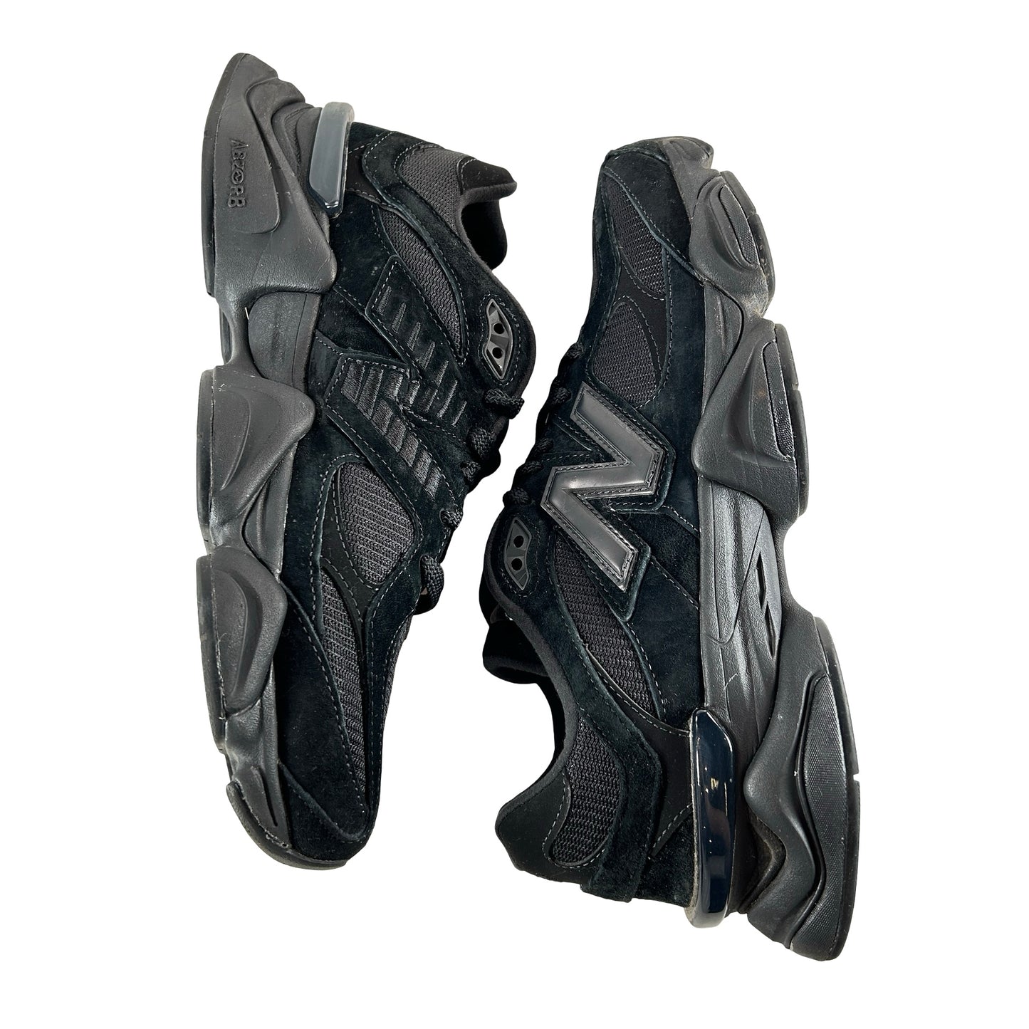 U9060BPM New Balance 9060 Triple Black [USED] - 11 M (Used)
