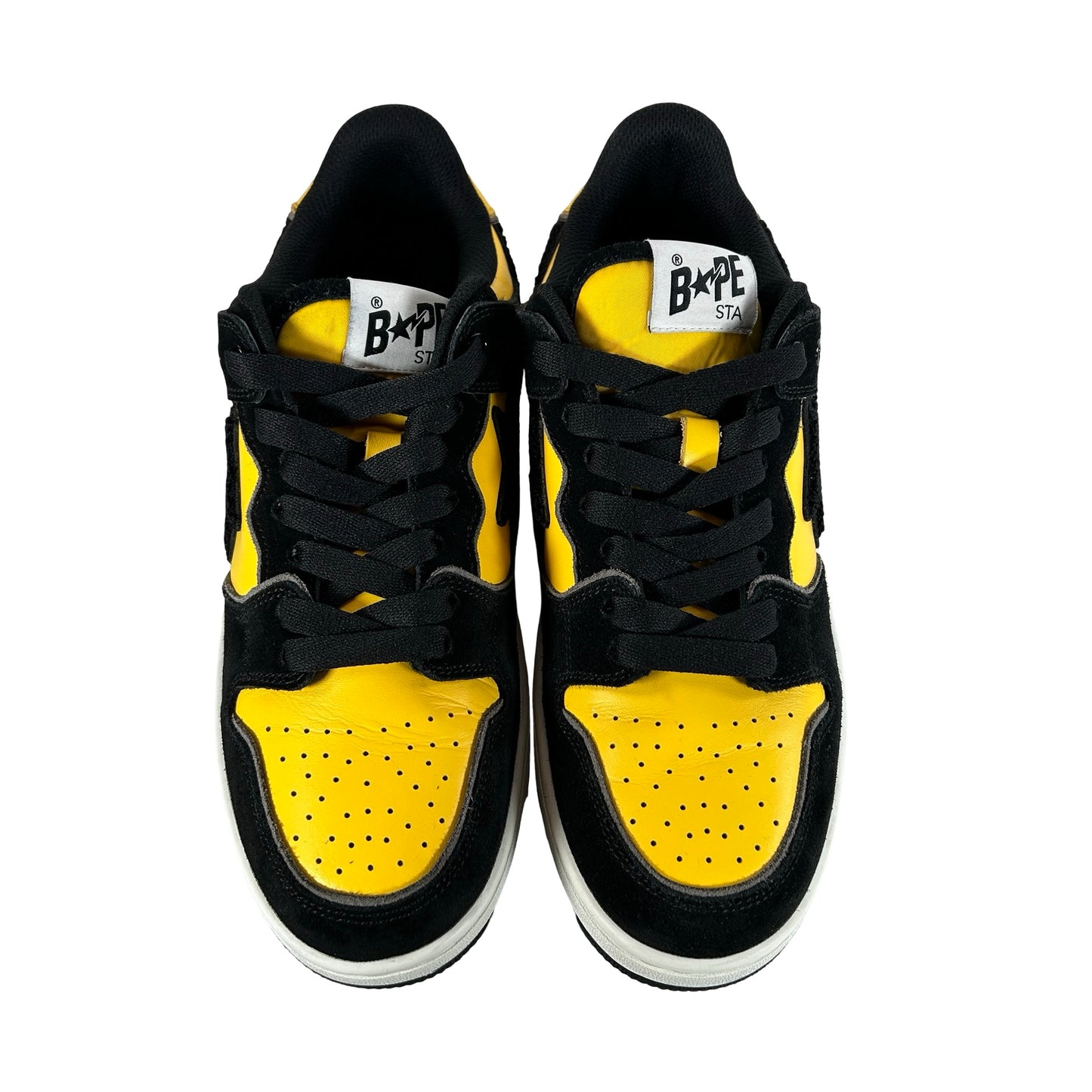 1K30191309 A Bathing Ape Sk8 Sta #2 M2 Yellow [USED] - 10 M (Used)