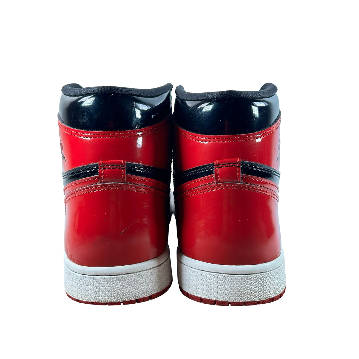 555088 063 Jordan 1 Retro High OG Patent Bred [USED] - 9.5 M (Used12)