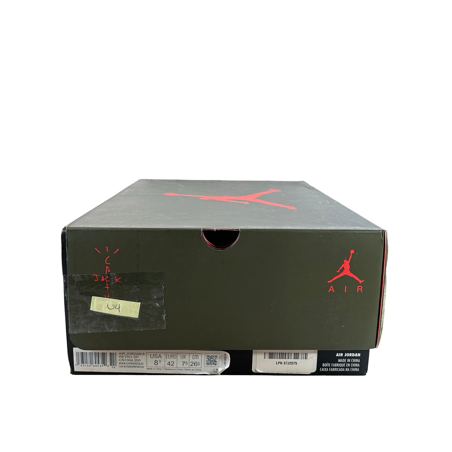 CN1084 200 Jordan 6 Retro Travis Scott [USED] - 8.5 M (Used4)