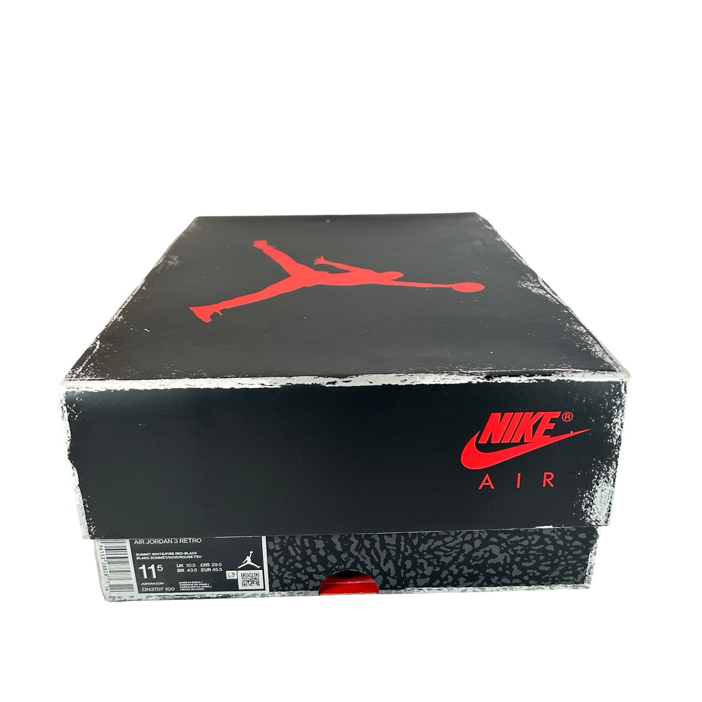 DN3707 100 Jordan 3 Retro White Cement Reimagined [USED] - 11.5 M (Used11)
