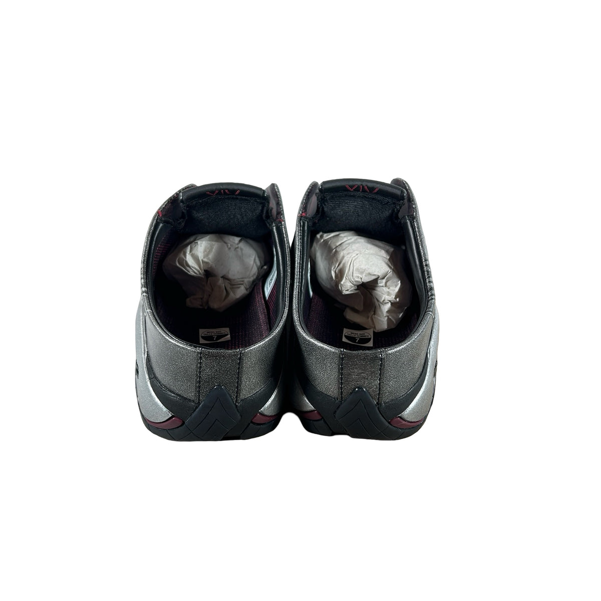 IR0908 001 Jordan 14 Retro Mule Mowalola Burnt Red