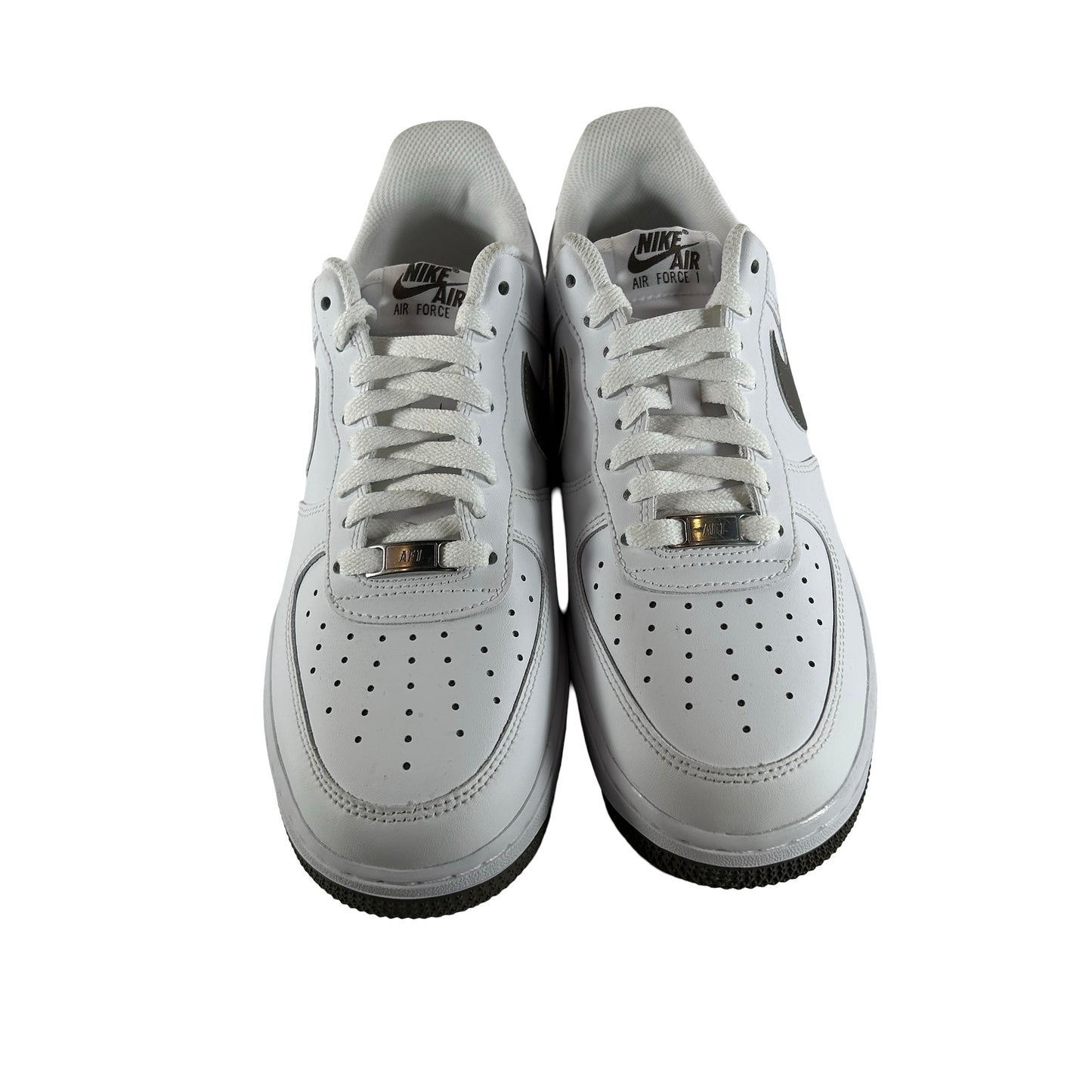 FJ4146 118 Nike Air Force 1 Low '07 White Cave Stone [USED] - 8.5 M (Used) (No Box)
