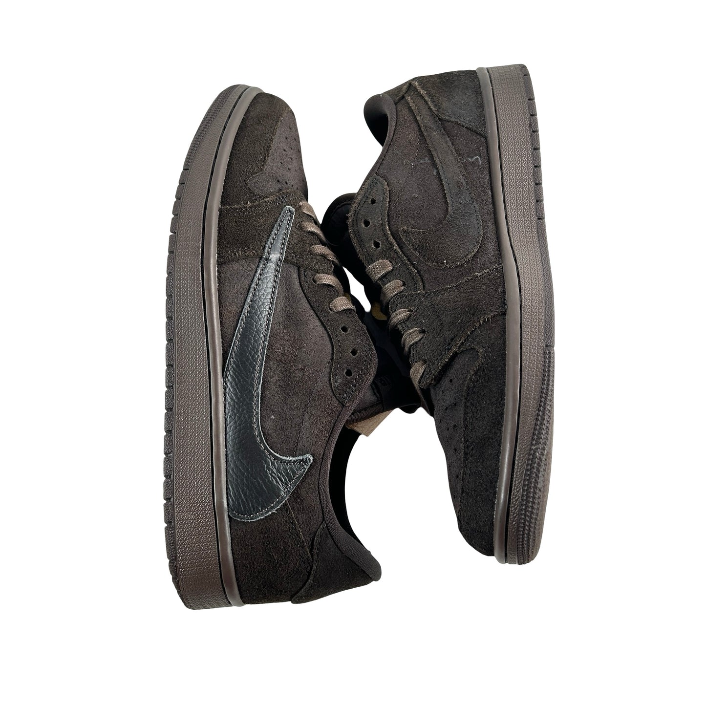 DM7866 202 Jordan 1 Retro Low OG SP Travis Scott Velvet Brown [USED] - 9 (Used) (No Lid)