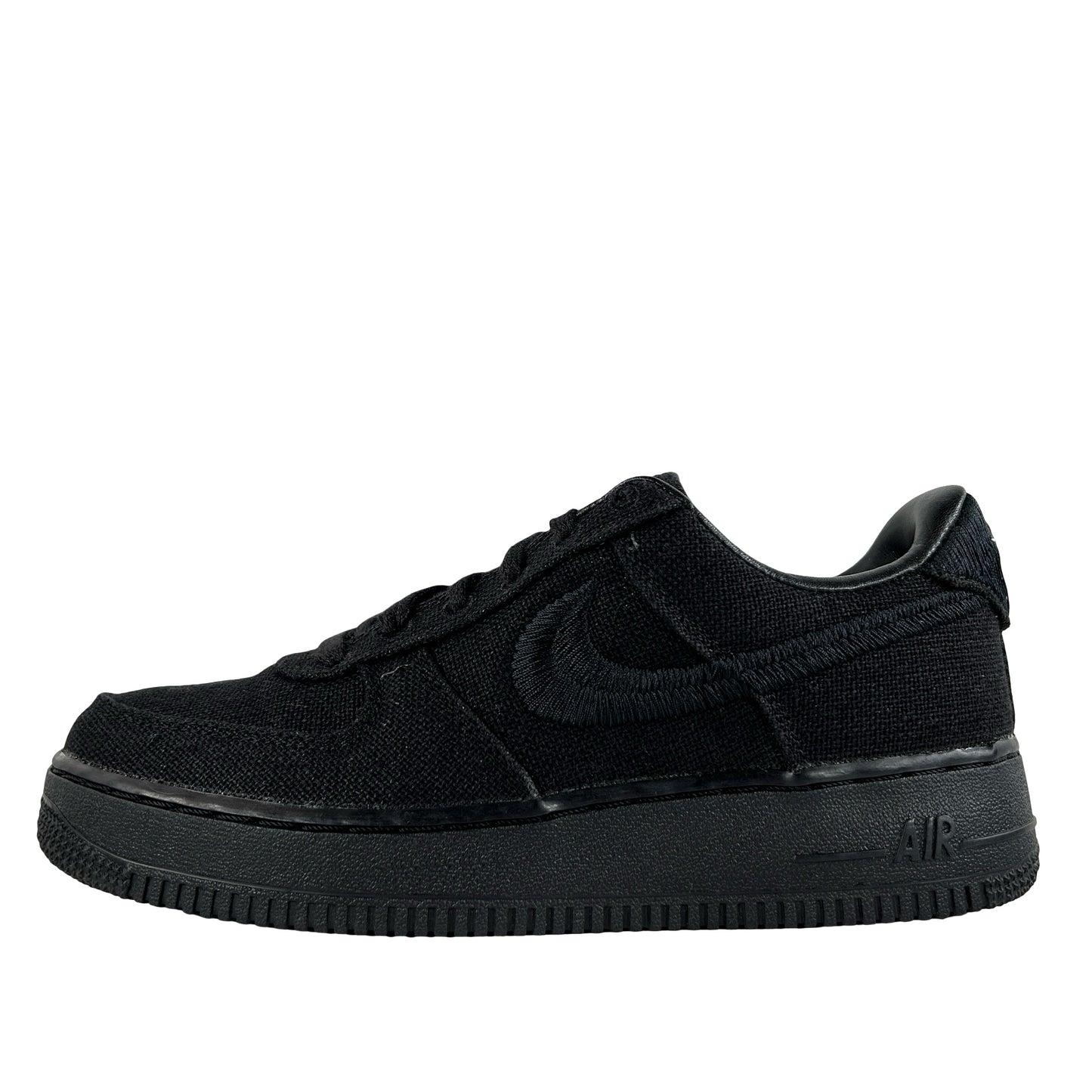 CZ9084 001 Nike Air Force 1 Low Stussy Black [USED] - 6.5 M (Used)