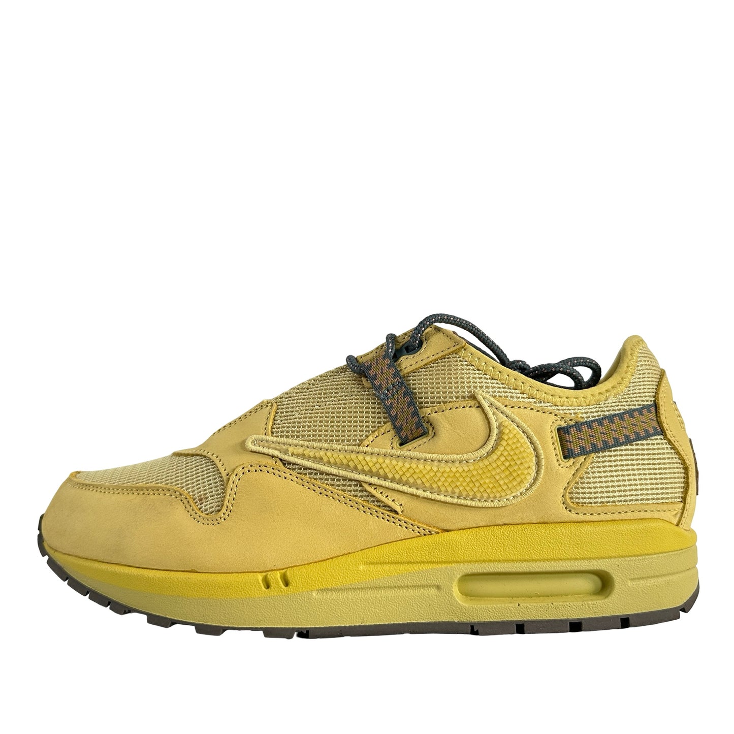 DO9392 700 Nike Air Max 1 Travis Scott Cactus Jack Saturn Gold [USED] - 9.5 M (Used)