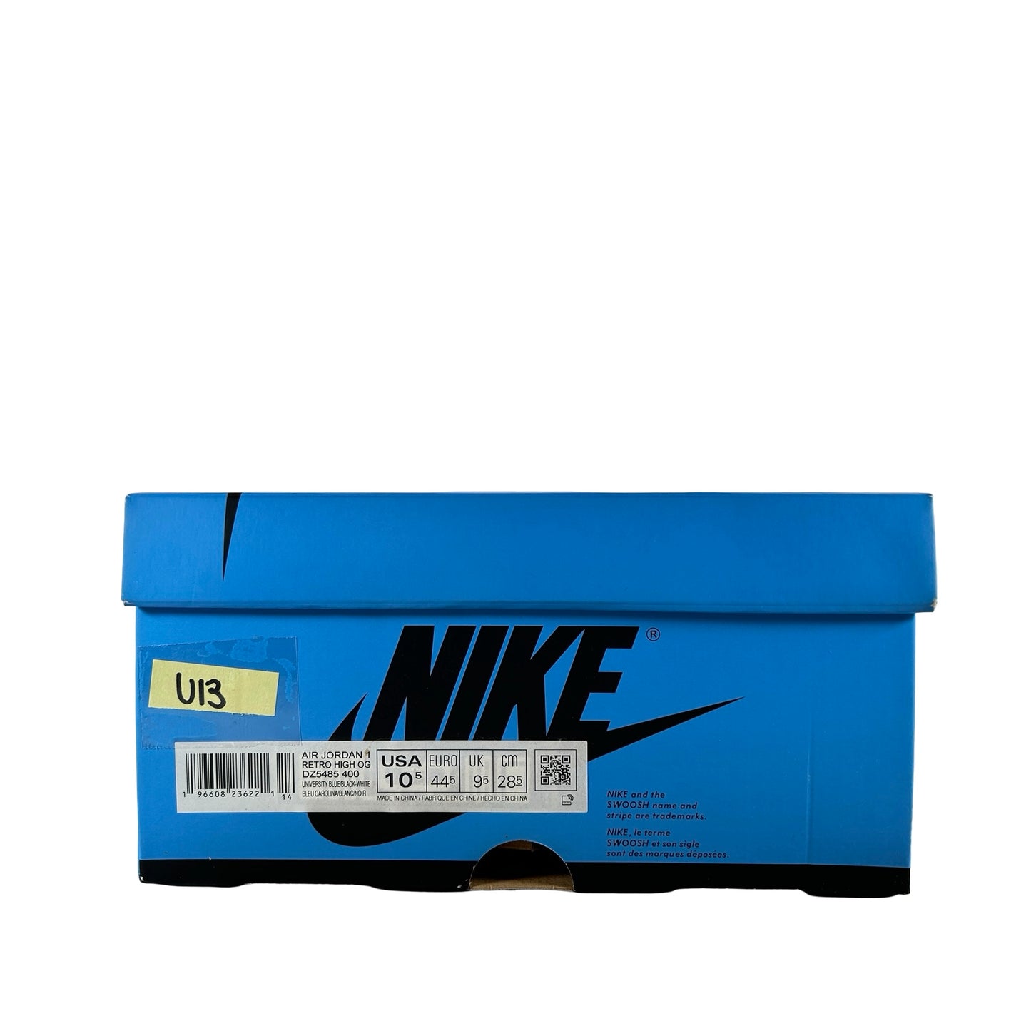 DZ5485 400 Jordan 1 Retro High OG UNC Toe [USED] - 10.5 M (Used13)