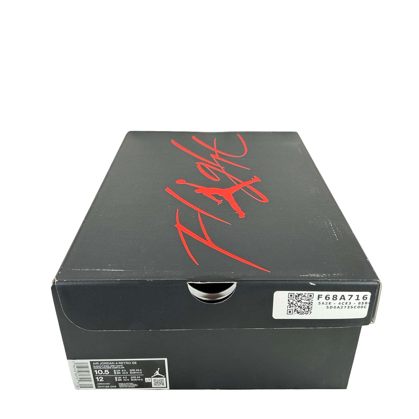 DH7138 006 Jordan 4 Retro SE Black Canvas [USED] - 10.5 M (Used)