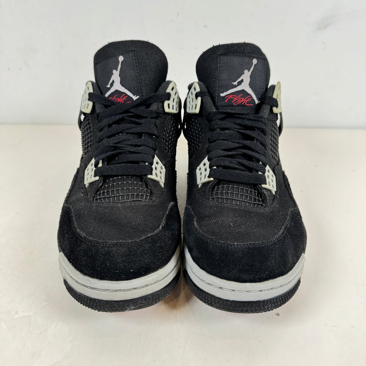 DH7138 006 Jordan 4 Retro SE Black Canvas [USED] - 10 M (Used)
