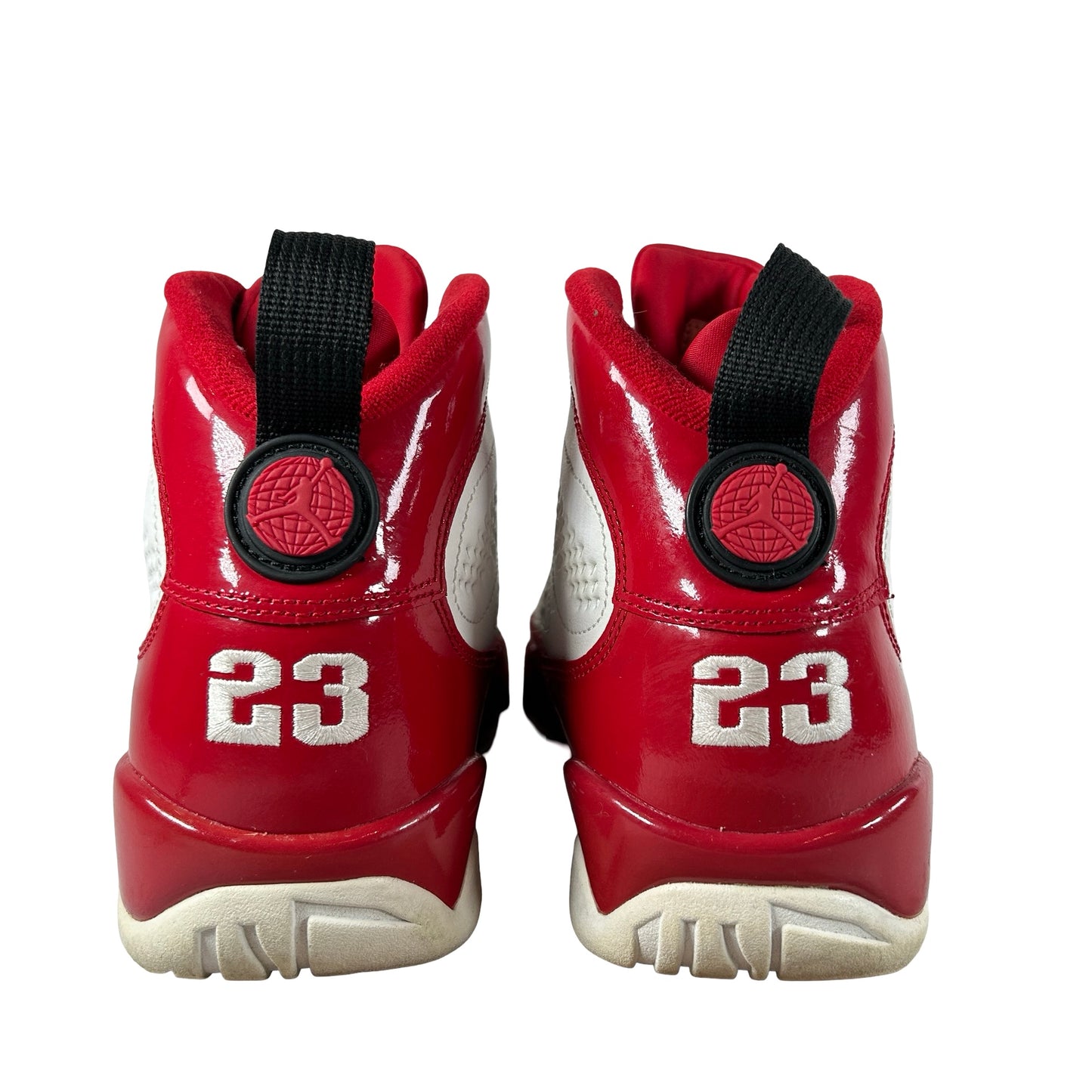 302370 160 Jordan 9 Retro White Gym Red [USED] - 7.5 M (Used)