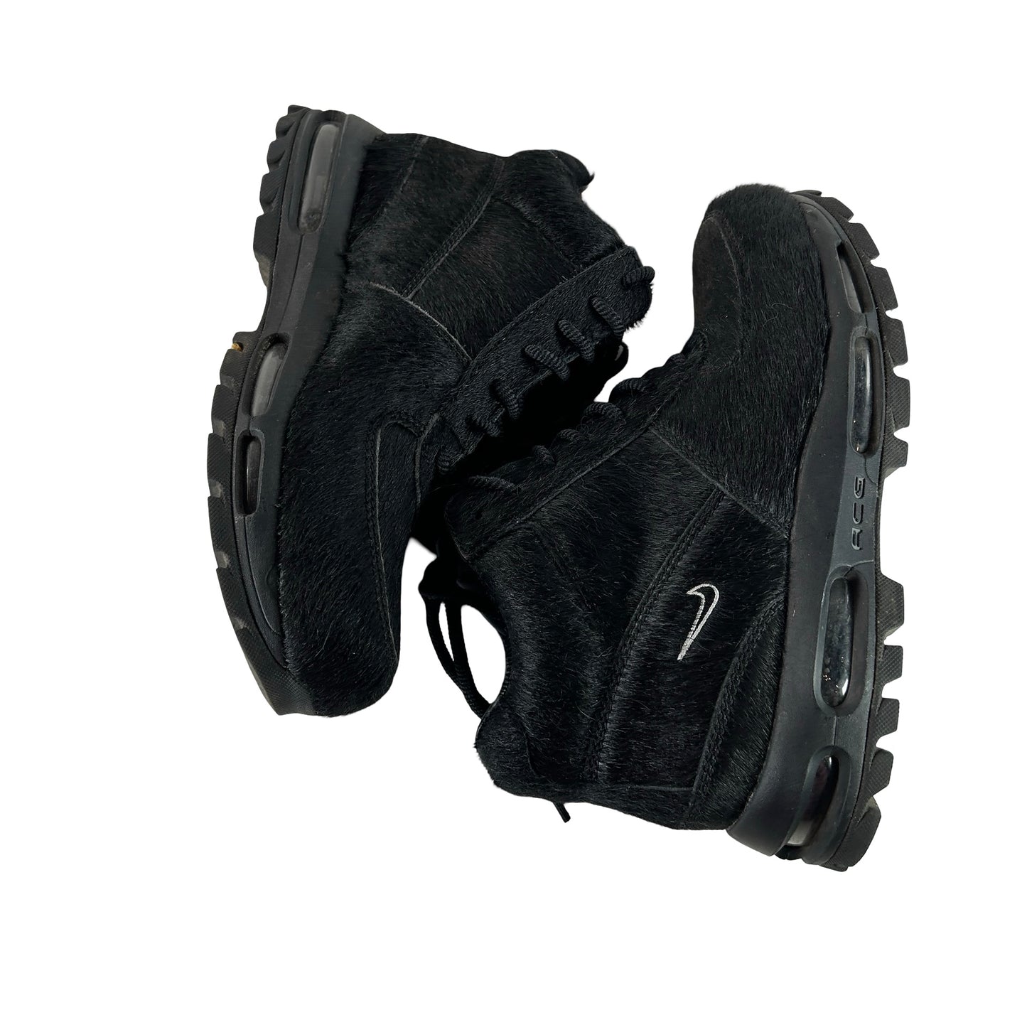 IO4635 001 Nike Air Max Goadome Black Pony Hair [USED] - 10 M (Used) (No Box)