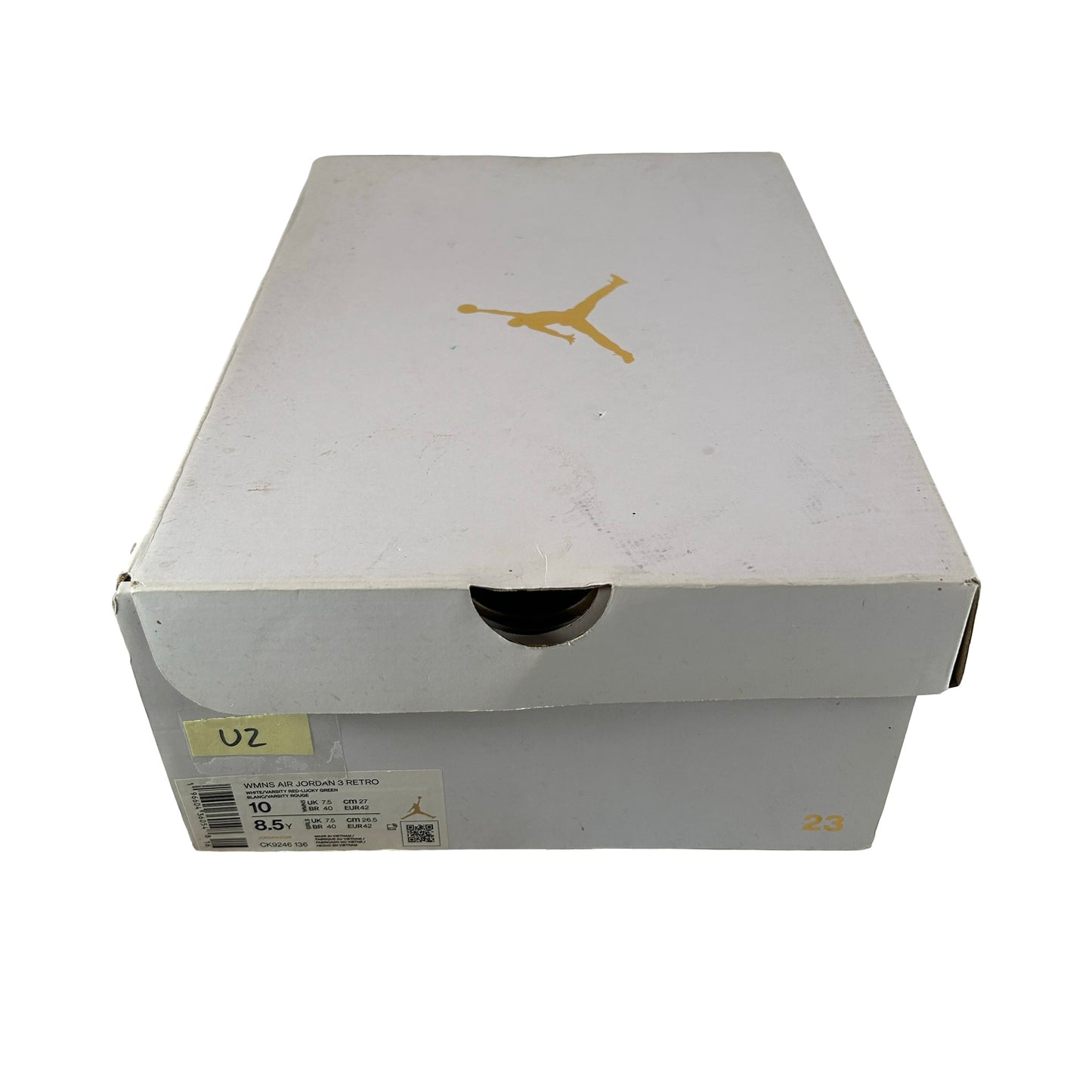 CK9246 136 Jordan 3 Retro Lucky Green (W) [USED] - 10 W (Used2)